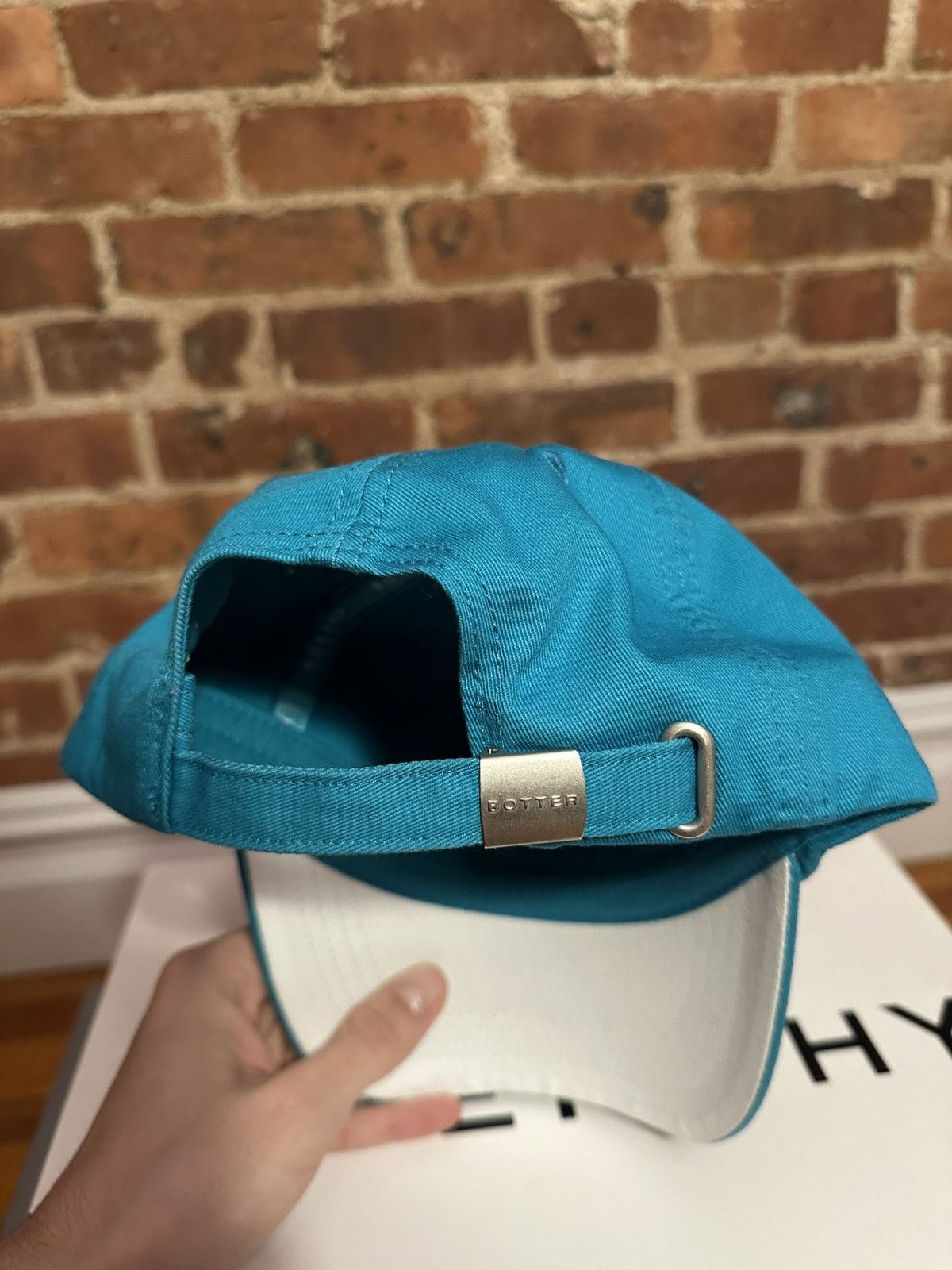 BOTTER SS/22 Fold Label Embroidered Hat/Cap Size ONE SIZE - 3 Thumbnail