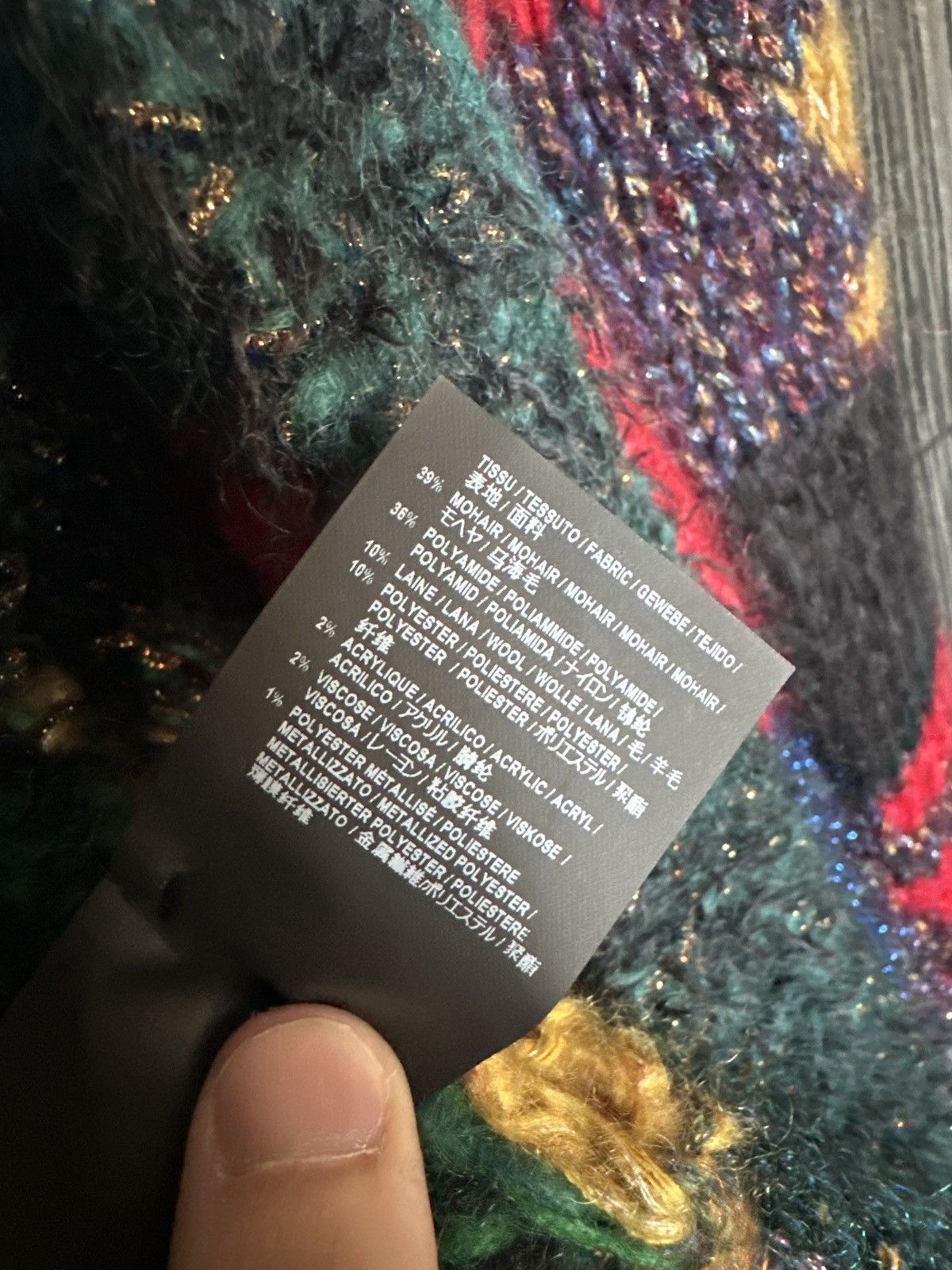 Saint Laurent Paris Multicolor Baja Camouflage Cardigan Size US XS / EU 42 / 0 - 9 Thumbnail