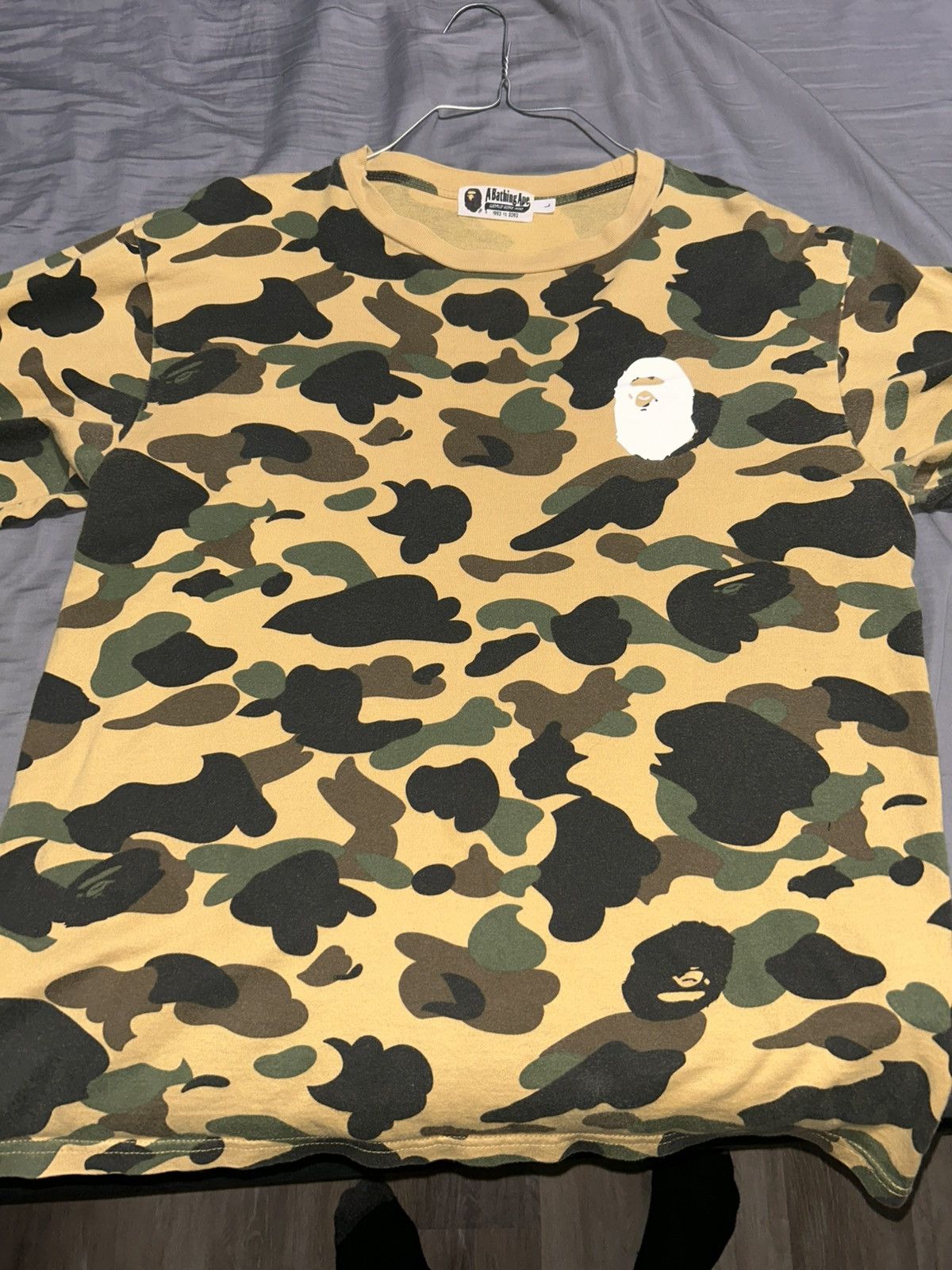 Bape Bape Camo Long Sleeve T-Shirt (L) Size US L / EU 52-54 / 3 - 7 Thumbnail