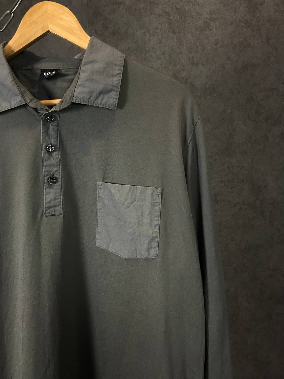 Designer × Hugo Boss Hugo Boss designer pocket longsleeve Size US XL / EU 56 / 4 - 2 Thumbnail