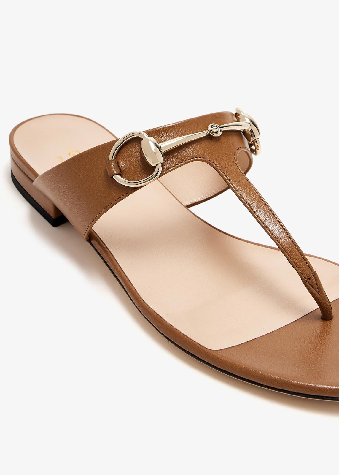 Gucci Gucci Horsebit Thong Sandals Size US 7.5 / IT 37.5 - 2 Thumbnail