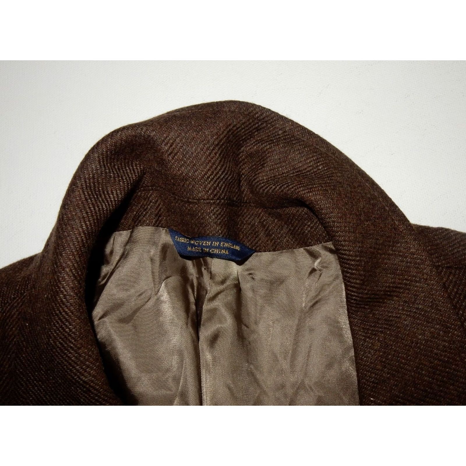 Brooks Brothers Brooks Brothers Blazer Jacket Sport Coat 40L Brown Men's Blazer Madison Size 40R - 8 Thumbnail
