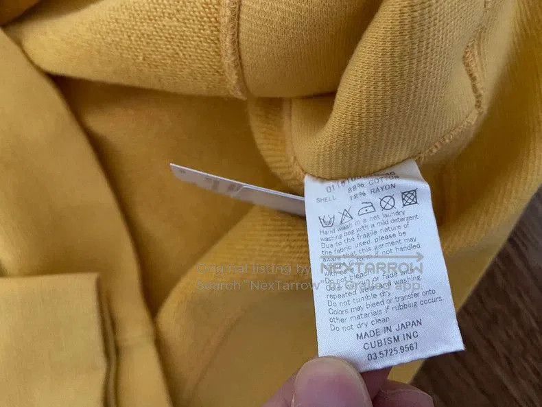Visvim VISVIM Limited Edition Yellow Sweatshirt- DMC. Size US M / EU 48-50 / 2 - 4 Thumbnail
