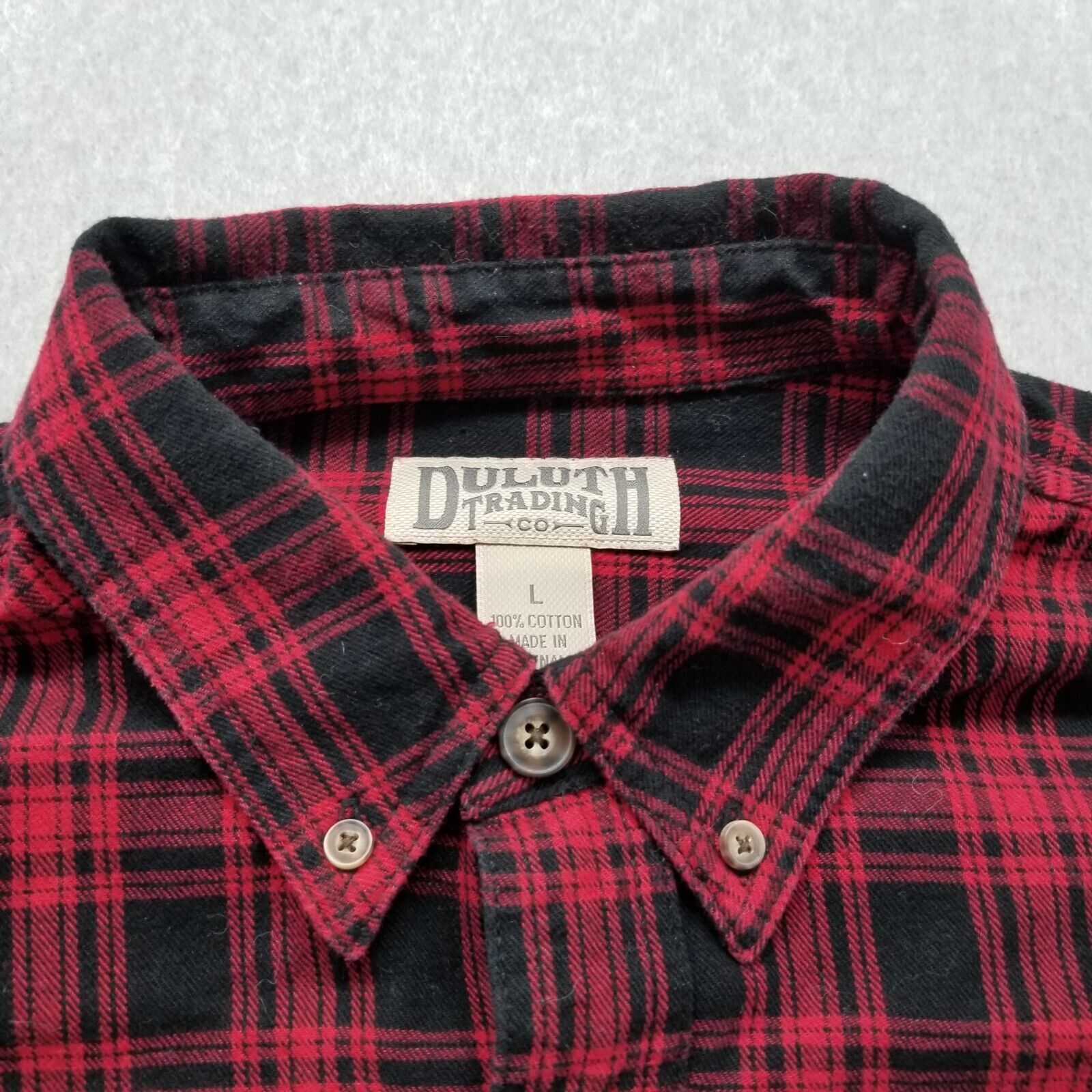 Duluth Trading Company Duluth Trading Flannel Shirt L Plaid Button Up Long Sleeve Size US L / EU 52-54 / 3 - 5 Thumbnail