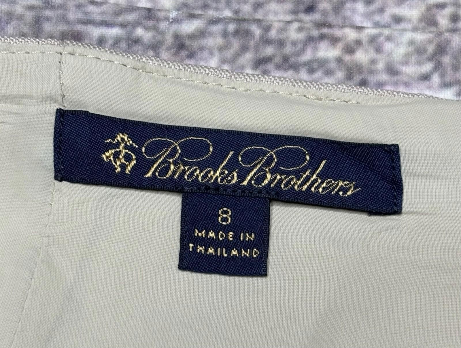 Brooks Brothers Brooks Brothers Skirt Womens Size 8 Linen Stretch Size 30" / US 8 / IT 44 - 2 Thumbnail