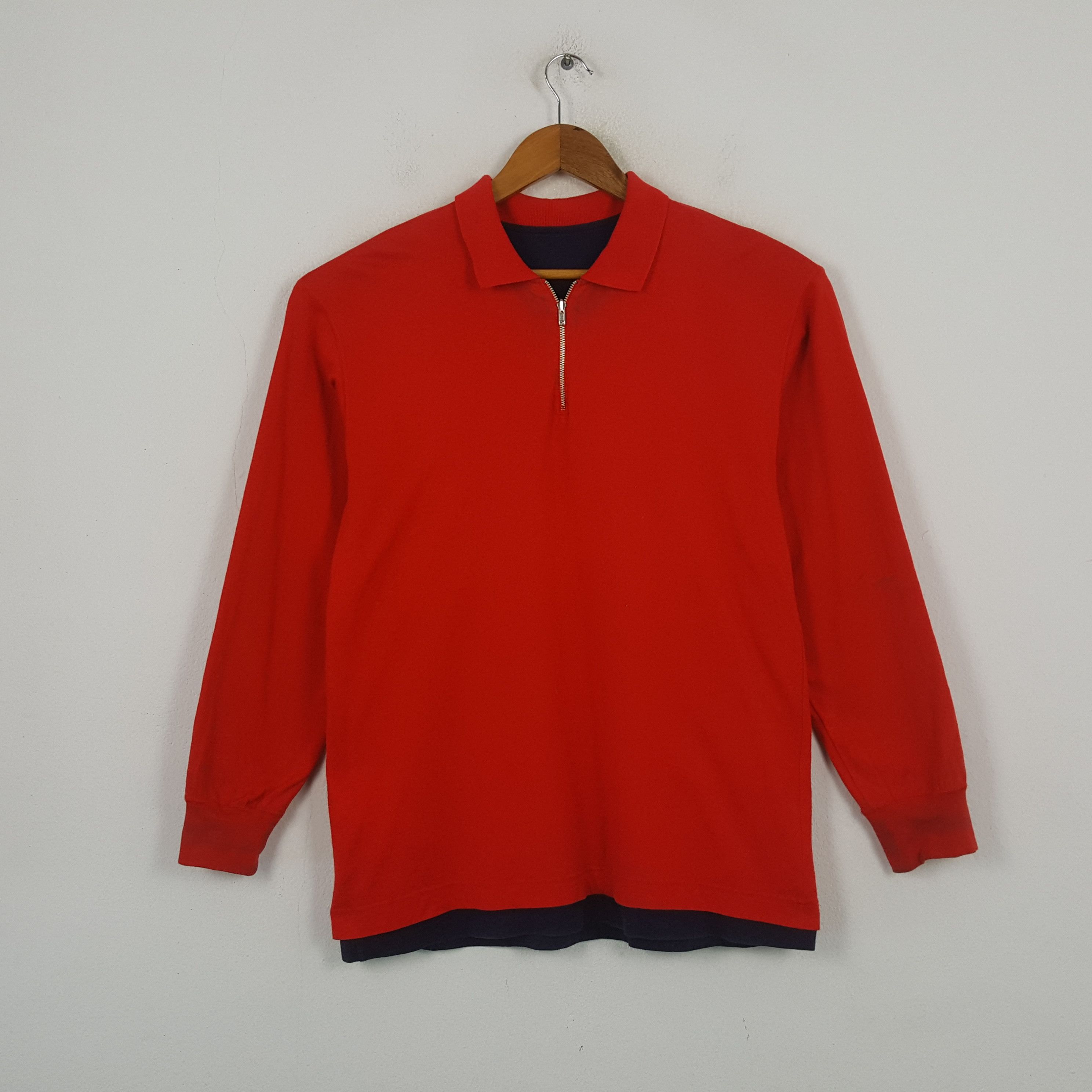 Comme des Garcons Homme Vintage Comme des Garçons Home Reversible Polos RR19 Size US M / EU 48-50 / 2 - 1 Thumbnail