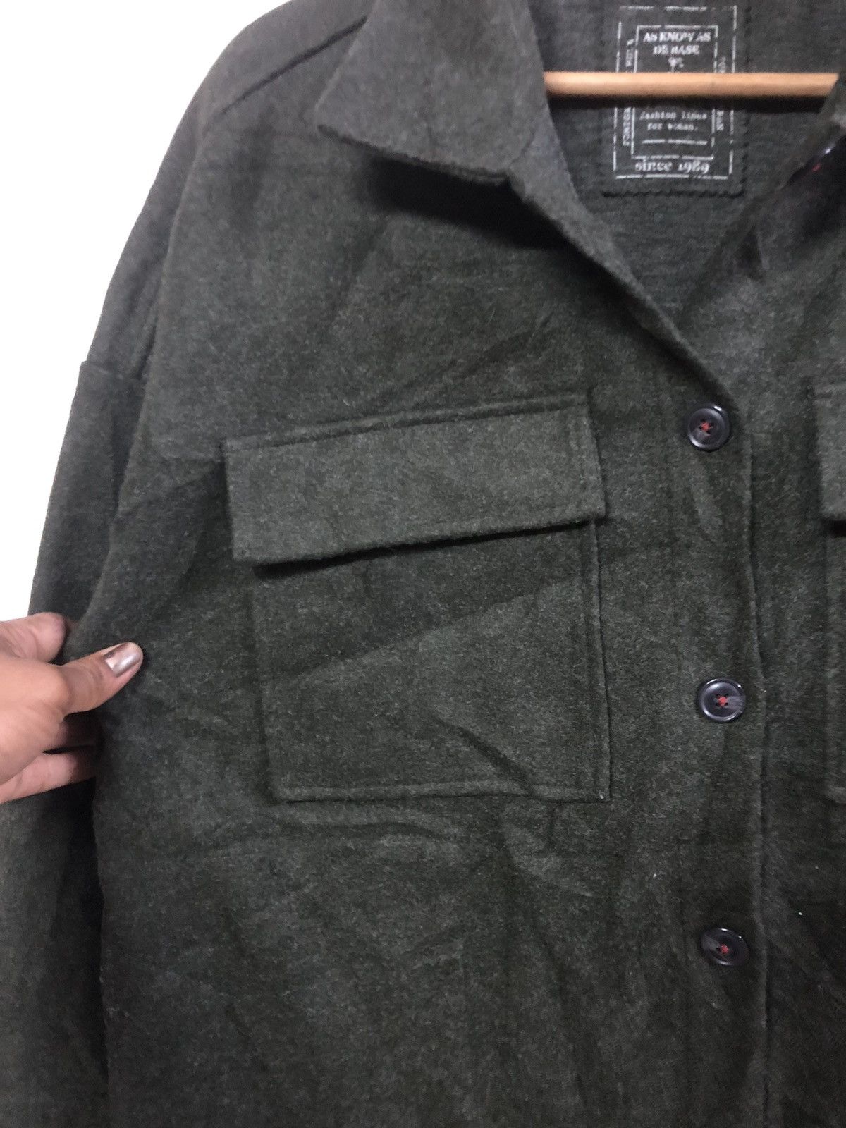 Designer × Issey Miyake × Japanese Brand Tomigaya Shibuya Double pockets Wool Jacket Size US M / EU 48-50 / 2 - 3 Thumbnail