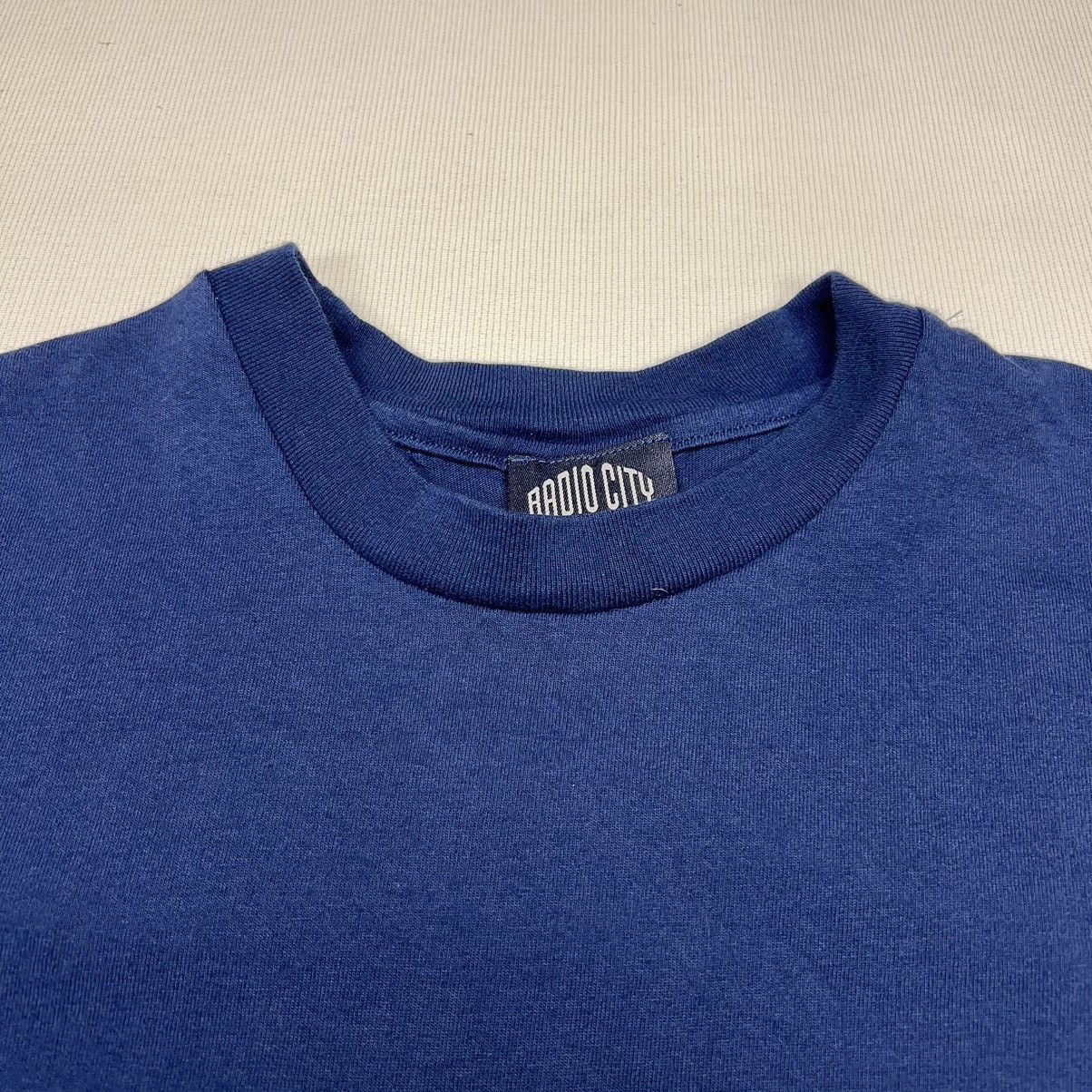 Vintage VTG Radio City Music Hall Tee Shirt Blue New York Logo Y2K Size US XL / EU 56 / 4 - 3 Thumbnail