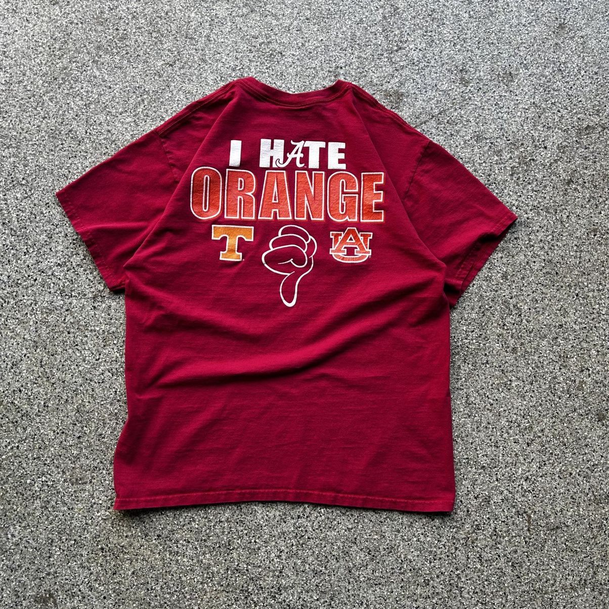 Vintage vintage I Hate Orange football tee Size US L / EU 52-54 / 3 - 1 Thumbnail