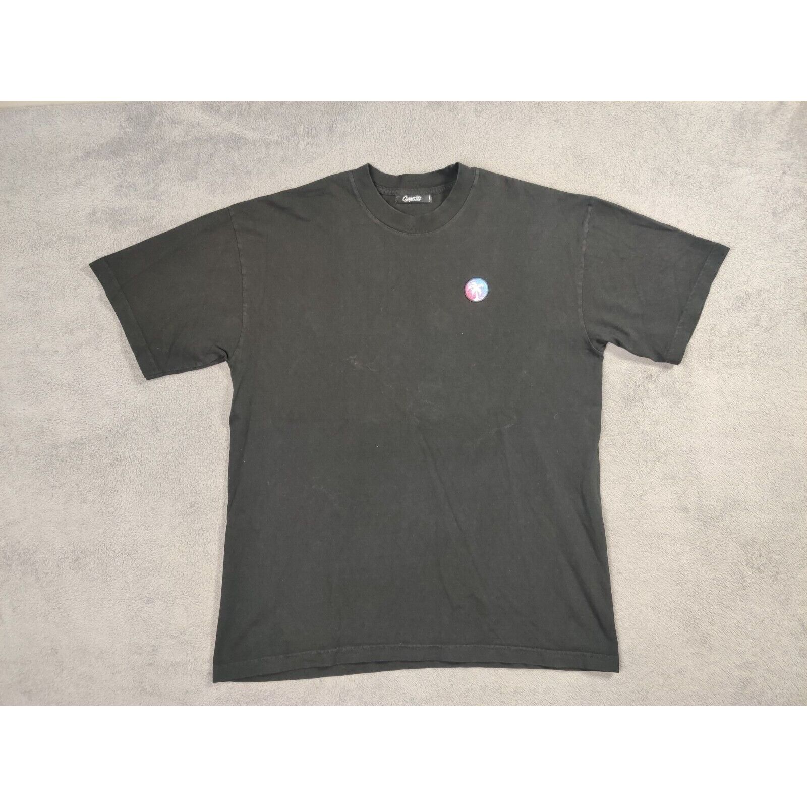 Other Connected Shirt Adult Mens Large Black Embroidered Spell Out Size US L / EU 52-54 / 3 - 3 Thumbnail