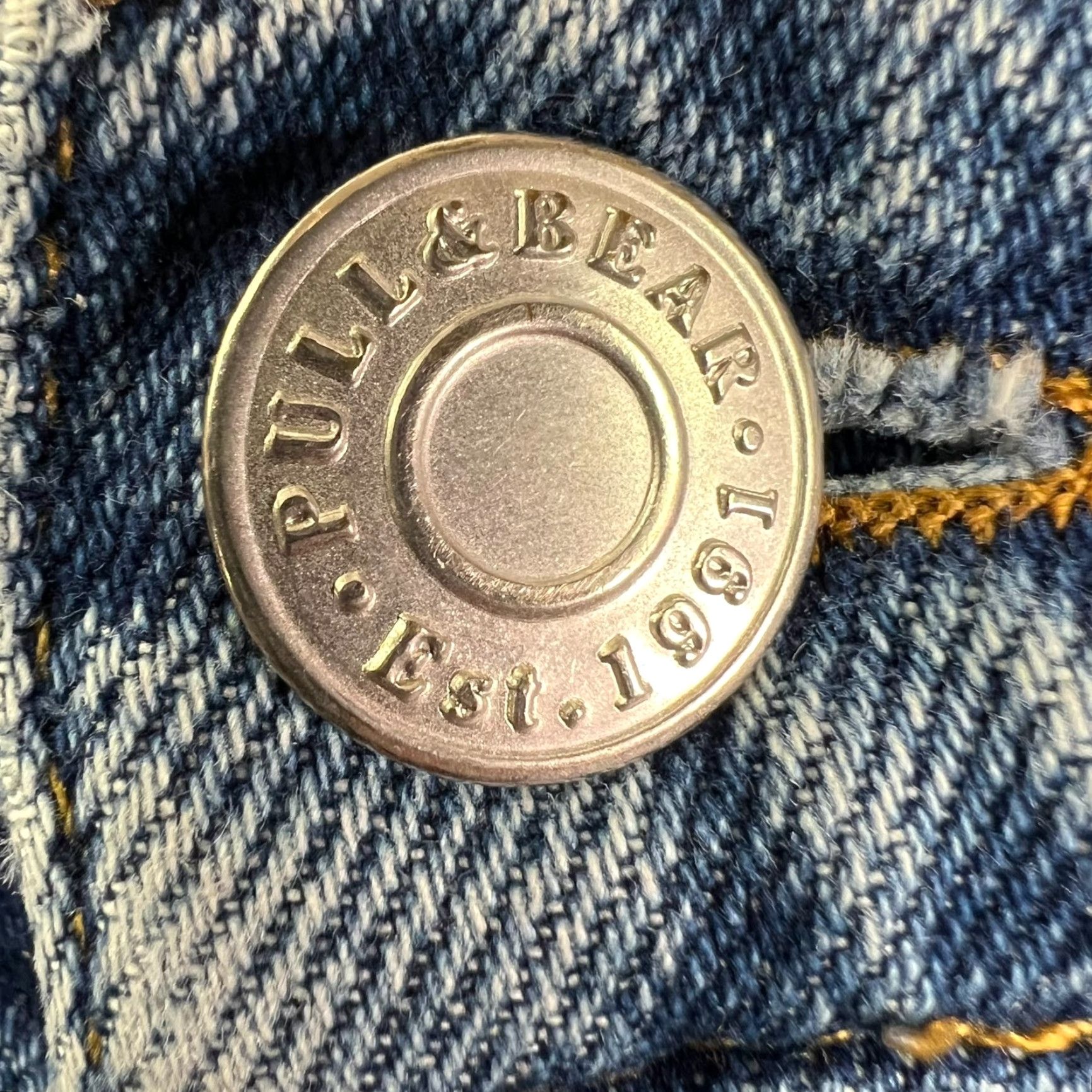 Vintage VINTAGE Pull&Bear High Rise Denim Jeans Womens Size 6 Blue Straight Fit Slash Pockets Size 28" / US 6 / IT 42 - 5 Thumbnail