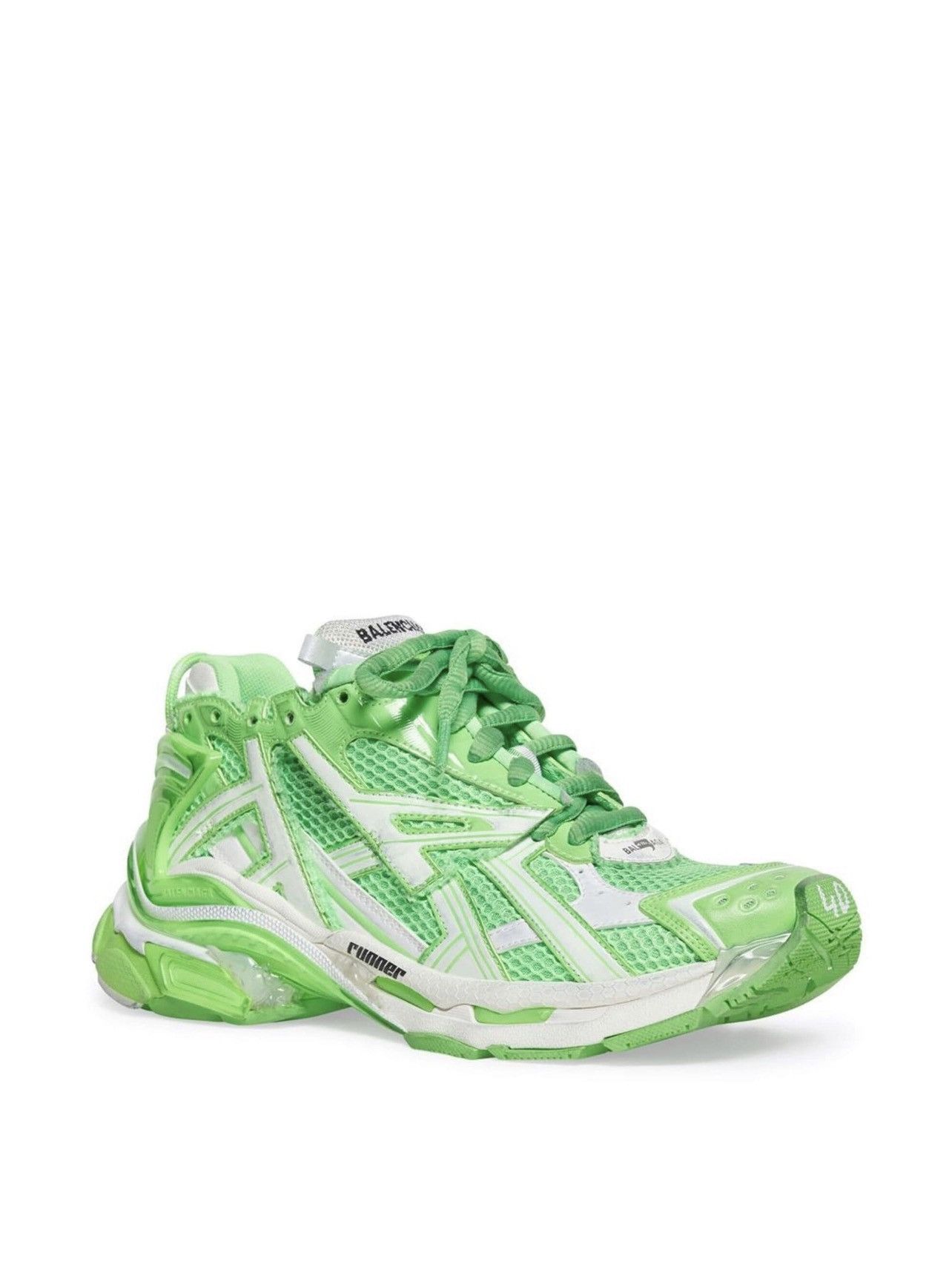 Balenciaga Balenciaga Runner Sneakers in Green Size US 13 / EU 46 - 2 Thumbnail