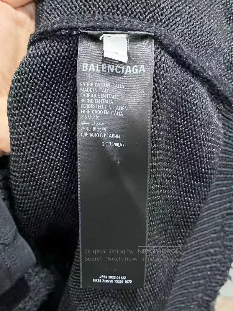 Balenciaga Balenciaga 3xl Sweater Size US M / EU 48-50 / 2 - 8 Thumbnail