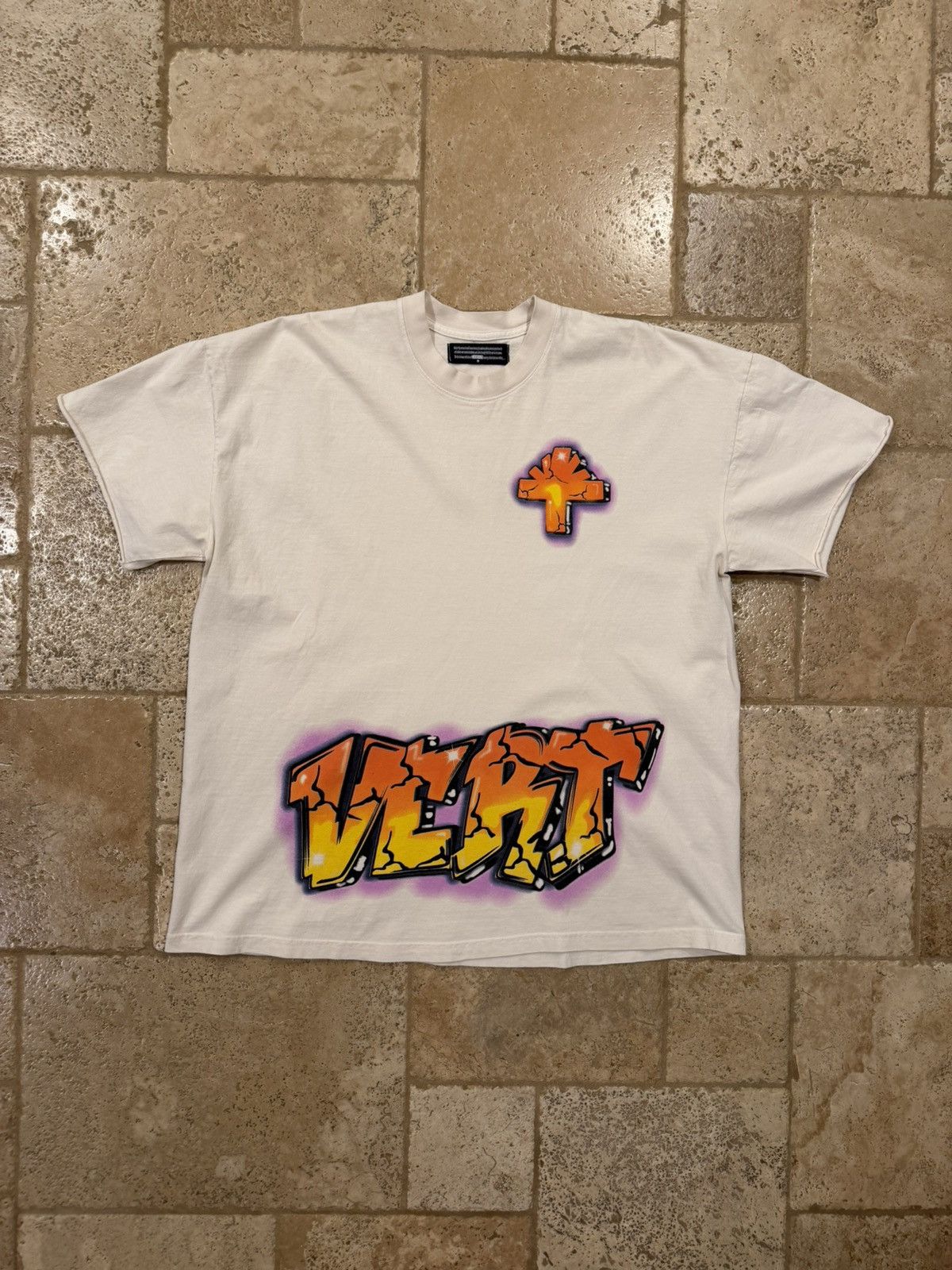 Vertabrae Vertabrae Graffiti / Art Paid in Full White Short Sleeve Tee Size US XL / EU 56 / 4 - 5 Thumbnail
