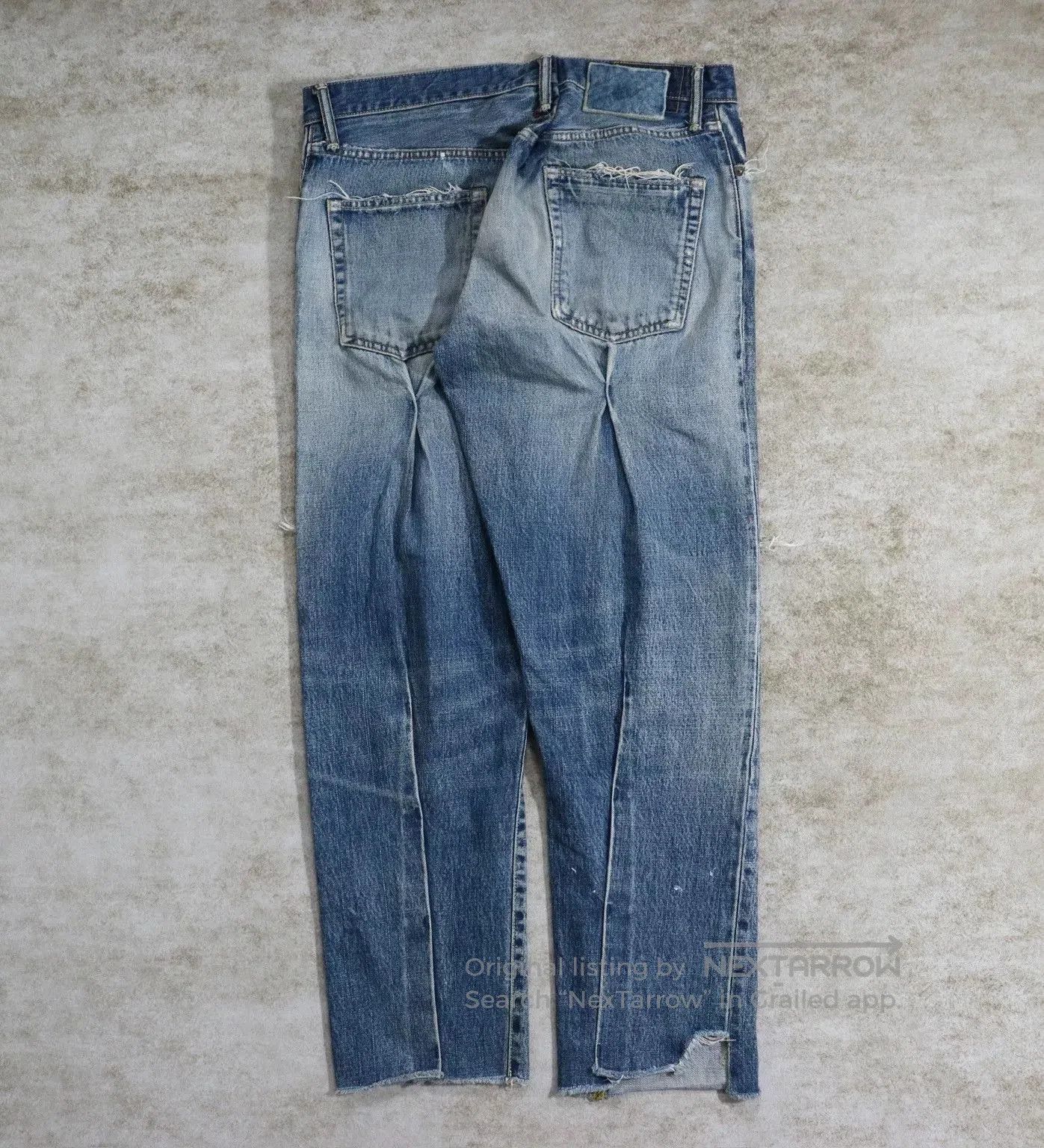 Visvim visvim 19aw journeyman tacked crash jeans. Size US 34 / EU 50 - 2 Thumbnail