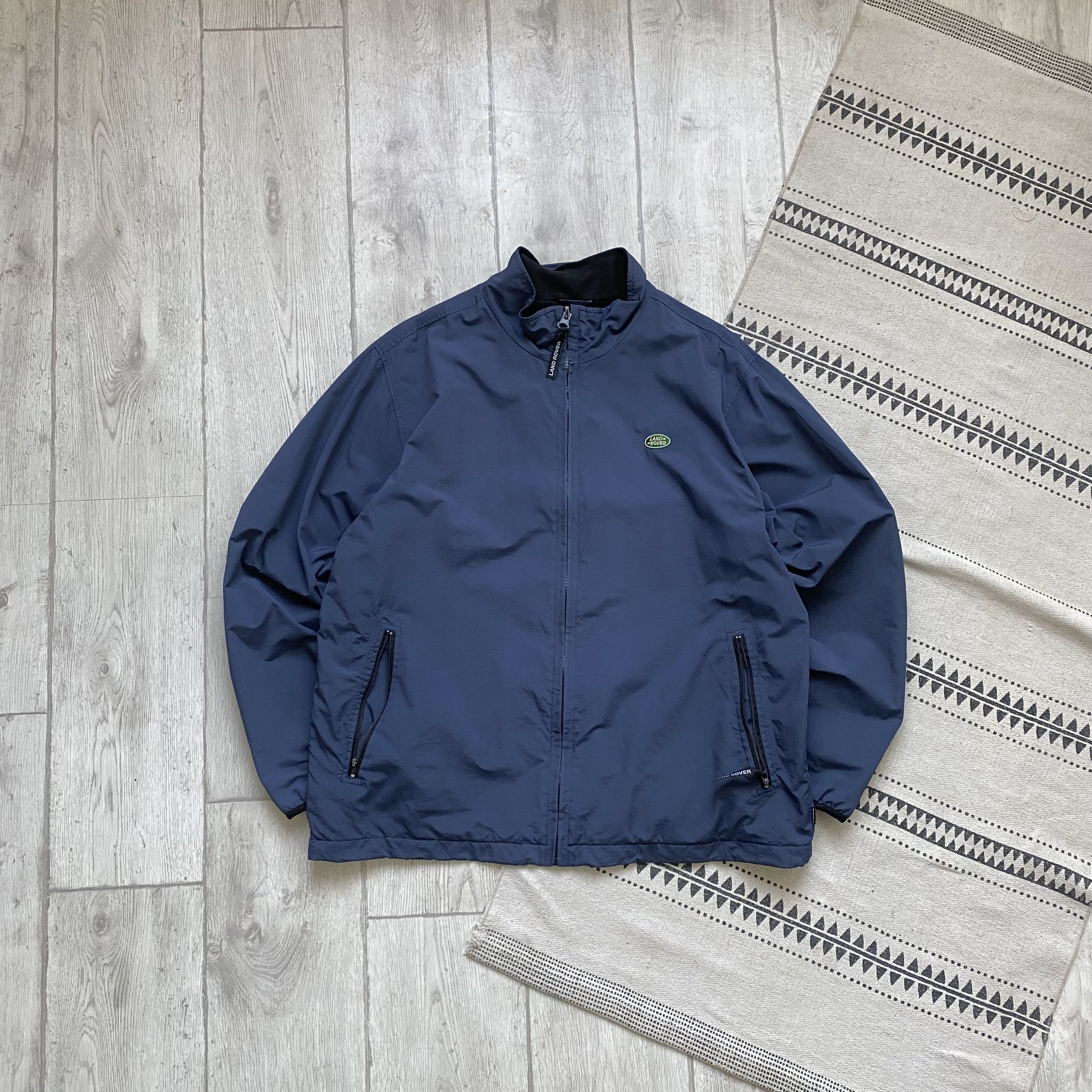 Mercedes-Benz 🚙 Vintage Racing Land Rover jacket nylon Fleece Lining Size US L / EU 52-54 / 3 - 1 Thumbnail
