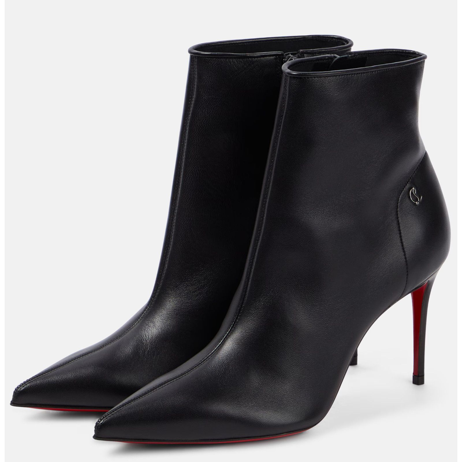 Christian Louboutin Christian Louboutin Sporty Kate Booty 85 Black Leather CL Size US 11 / IT 41 - 14 Thumbnail