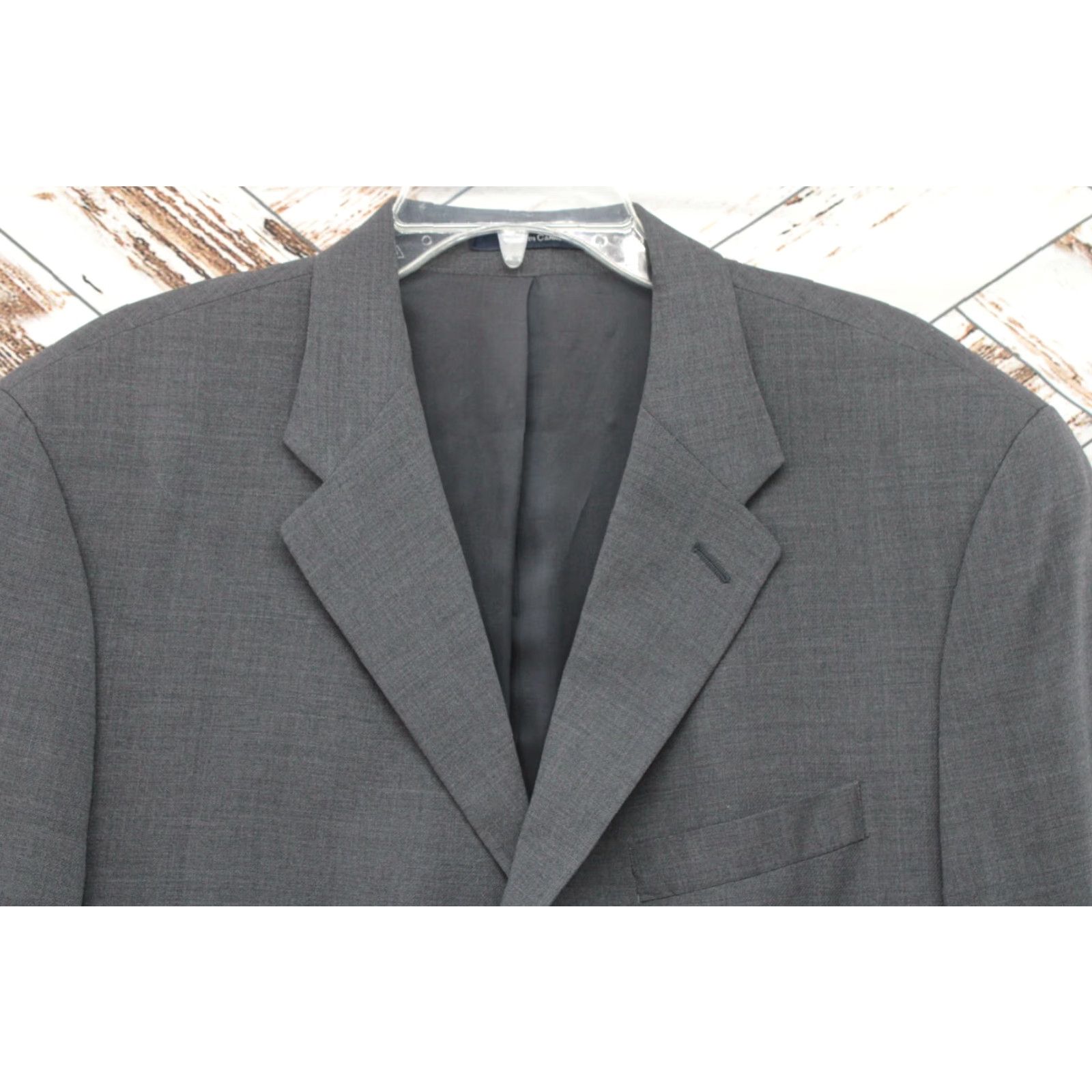 Polo Ralph Lauren Polo Ralph Lauren Blazer Mens 42L Gray Silk Wool Sport Coat Jacket Three Button Classic Office Preppy Vintage (if applicable) Size US XL / EU 56 / 4 - 2 Thumbnail