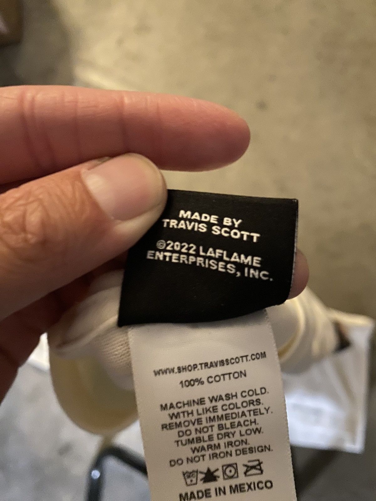 Travis Scott Cactus Jack by Travis Scott Air Records Long-Sleeve Tee Size US XXL / EU 58 / 5 - 4 Thumbnail