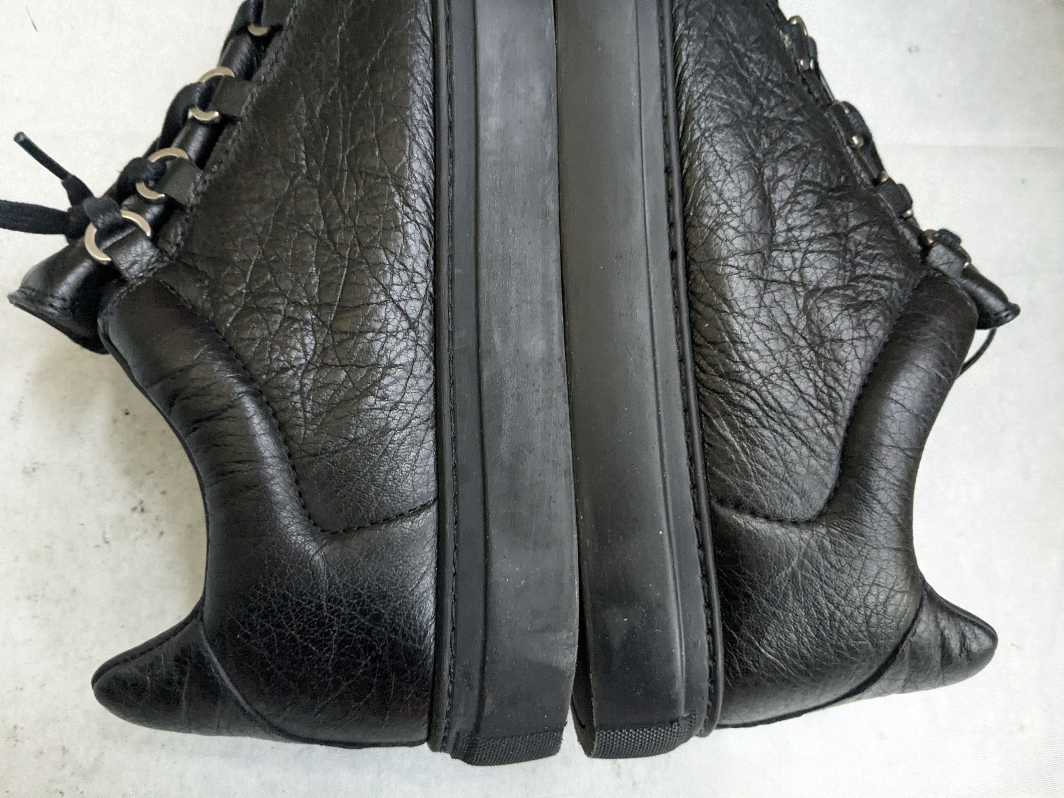 Balenciaga Balenciaga Arena Sneakers Black 10 Low Tops Leather Size US 10 / EU 43 - 10 Thumbnail