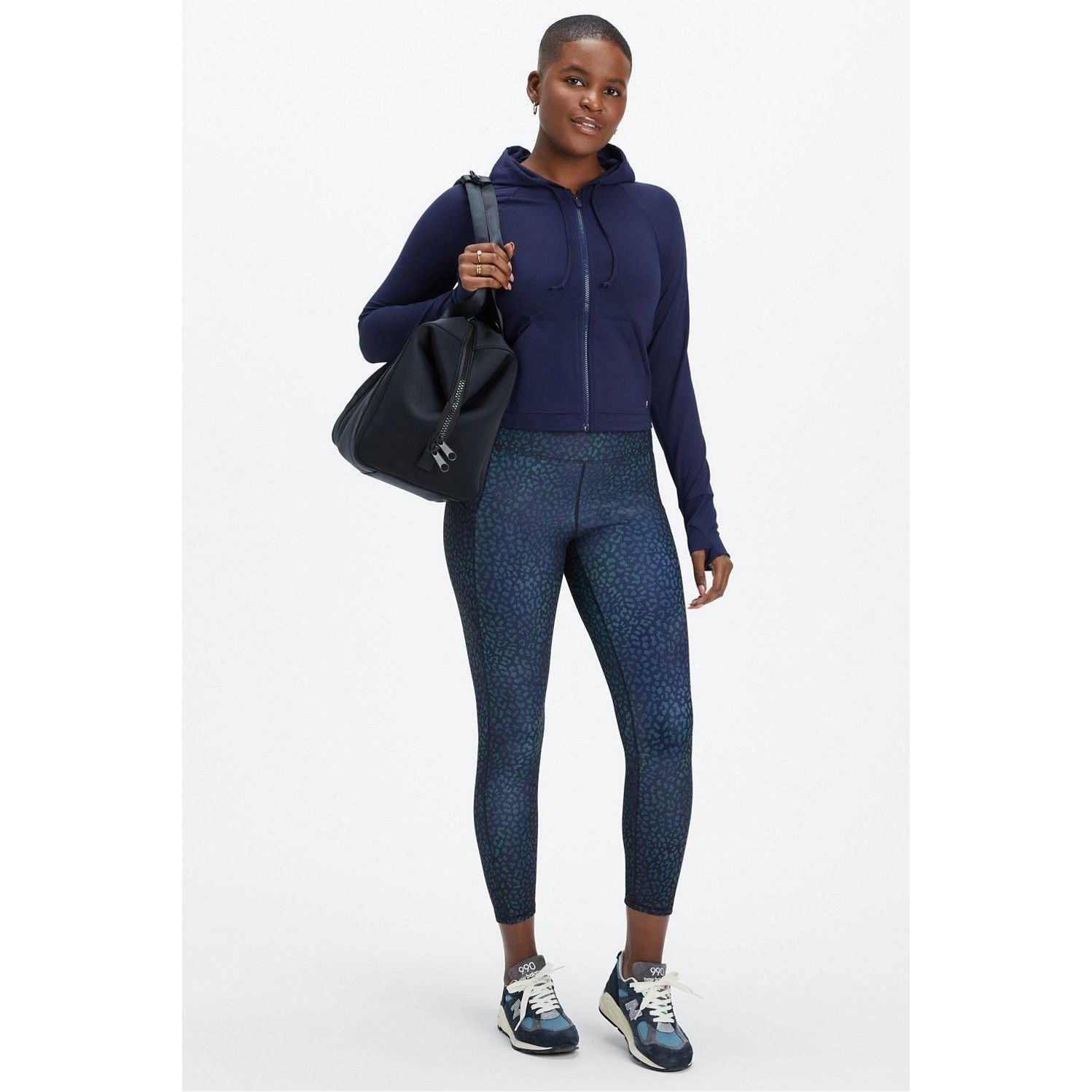 Fabletics Oasis PureLuxe Fabletics High-Waisted Legging Size S Size 28" / US 6 / IT 42 - 5 Thumbnail