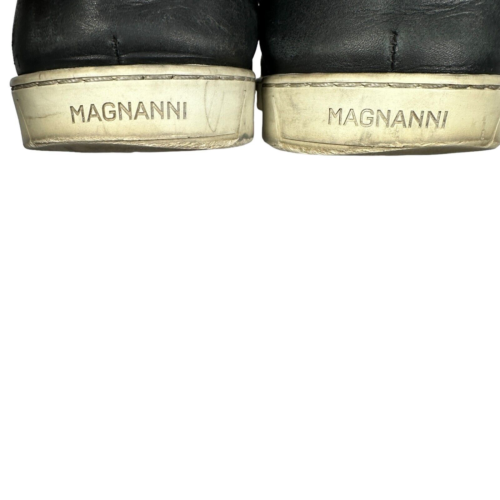 Magnanni Magnanni Costa Lo Leather Sneakers Shoes Men’s US 10.5 Black Size US 10.5 / EU 43-44 - 9 Thumbnail
