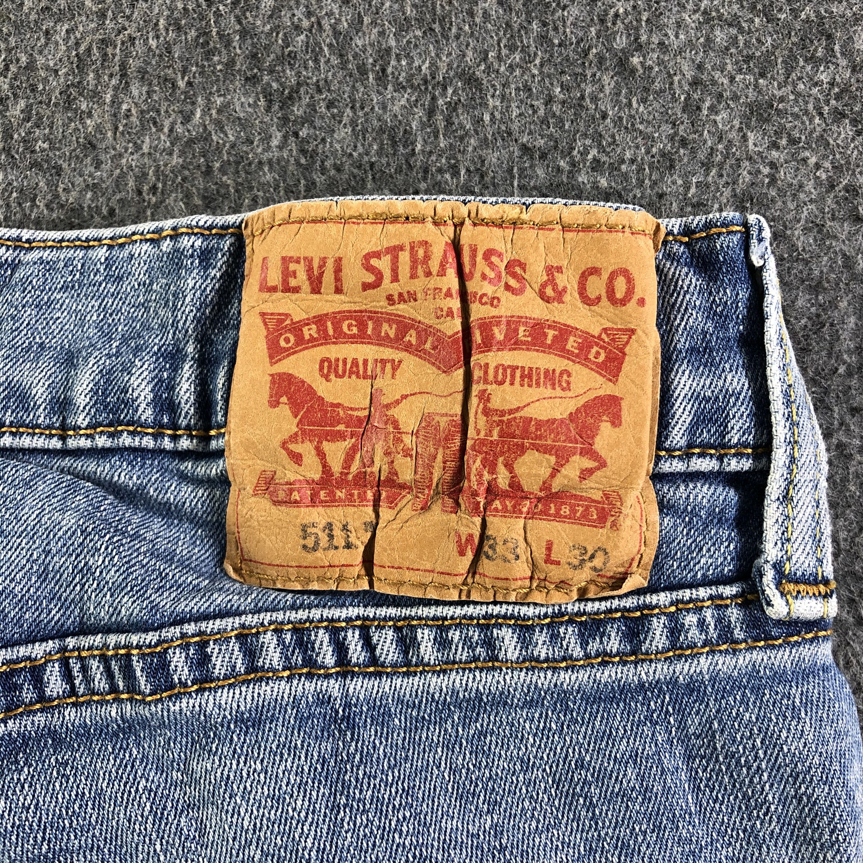 Levi's Vintage Blue Wash Levis 511 Jeans-J4115 Size US 31 - 5 Thumbnail