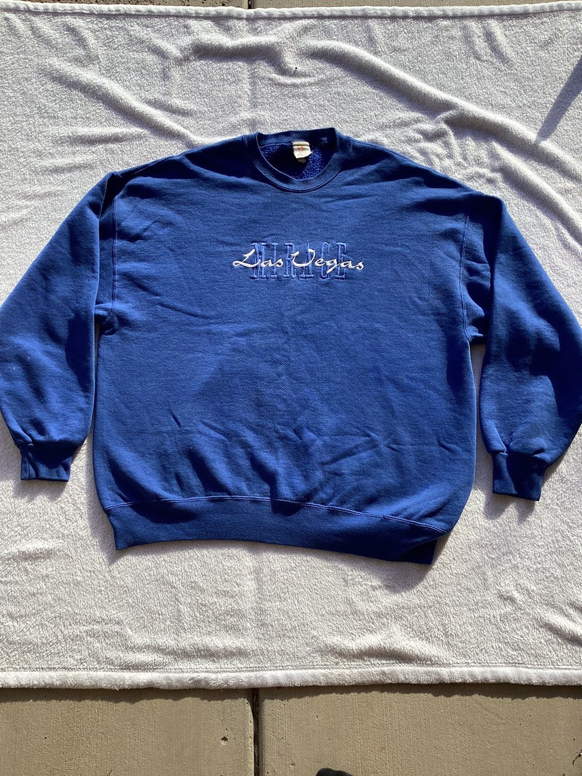 Fruition × Vintage Vintage 90s the Mirage Las Vegas pull over sweatshirt Size US XL / EU 56 / 4 - 1 Thumbnail