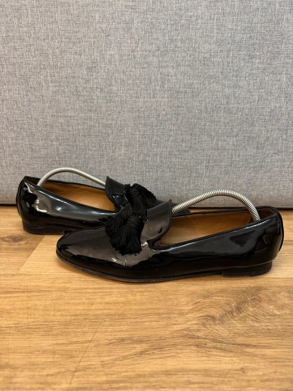 Other Superglamourous Patent Leather Loafers Tassels Italy 42 Size US 9 / EU 42 - 2 Thumbnail
