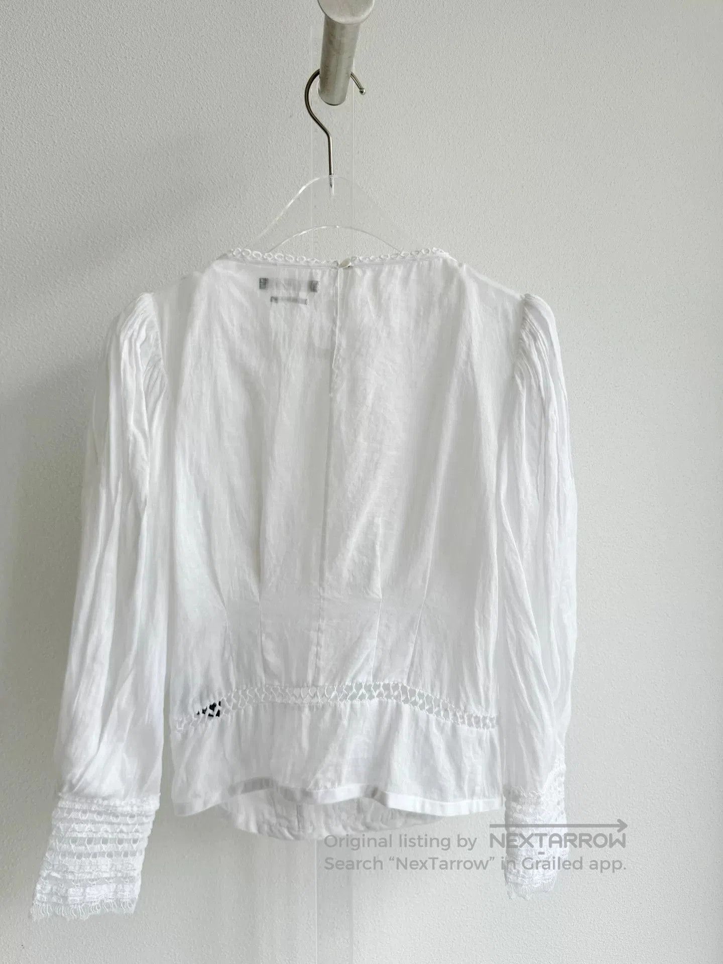 Isabel Marant Isabel Marant White Top. Size XS / US 0-2 / IT 36-38 - 5 Thumbnail
