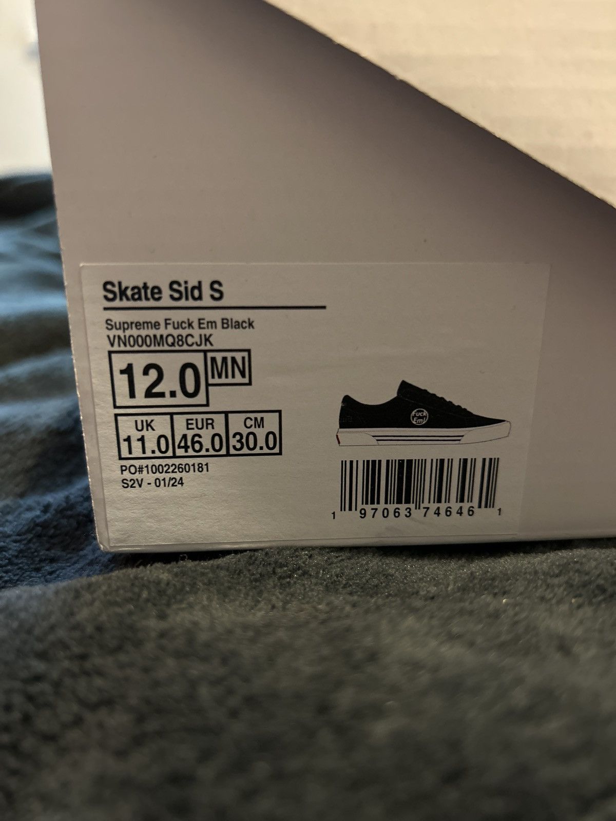 Supreme × Vans Supreme fuck em vans Size US 12 / EU 45 - 7 Thumbnail