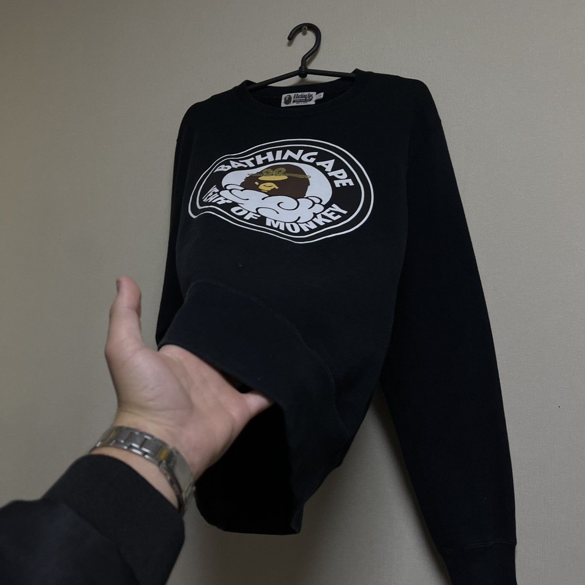 Bape Bathing Ape Sweatshirt BAPE Crewneck Sweater Size US L / EU 52-54 / 3 - 5 Thumbnail