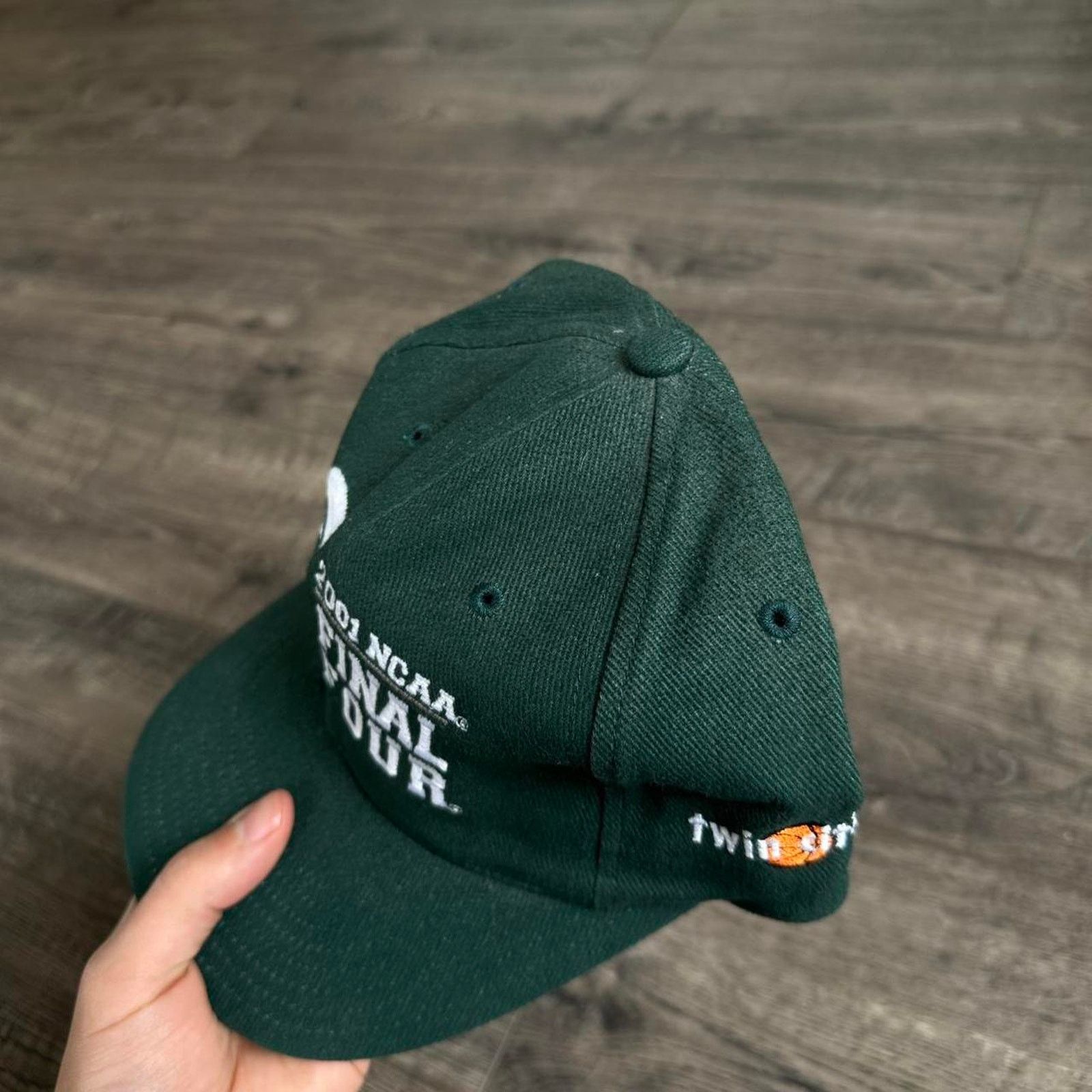 Vintage Vintage 2001 MSU Michigan State Final Four Basketball Hat Size ONE SIZE - 4 Thumbnail