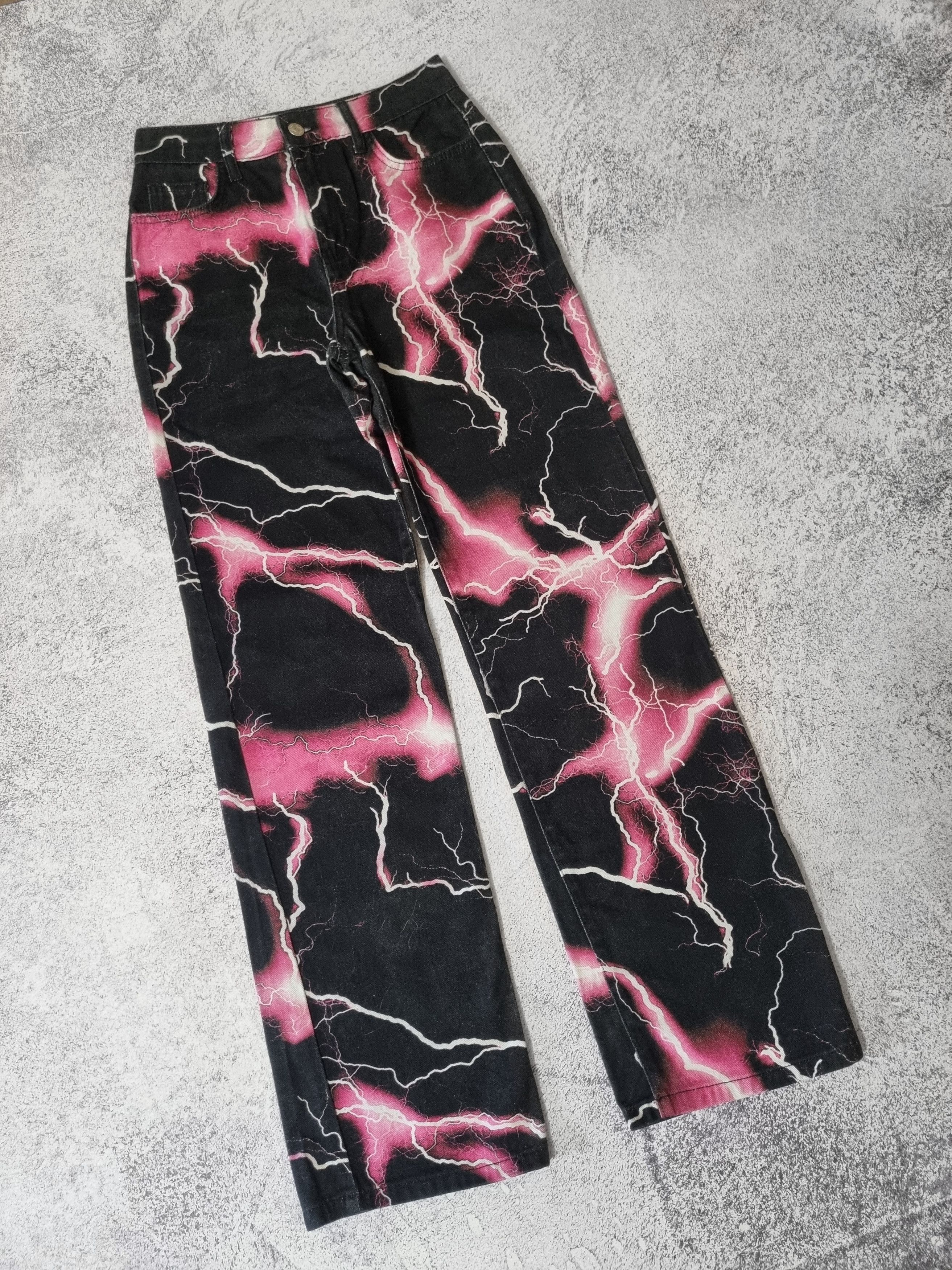 Jaded London Purple Lightning Pants