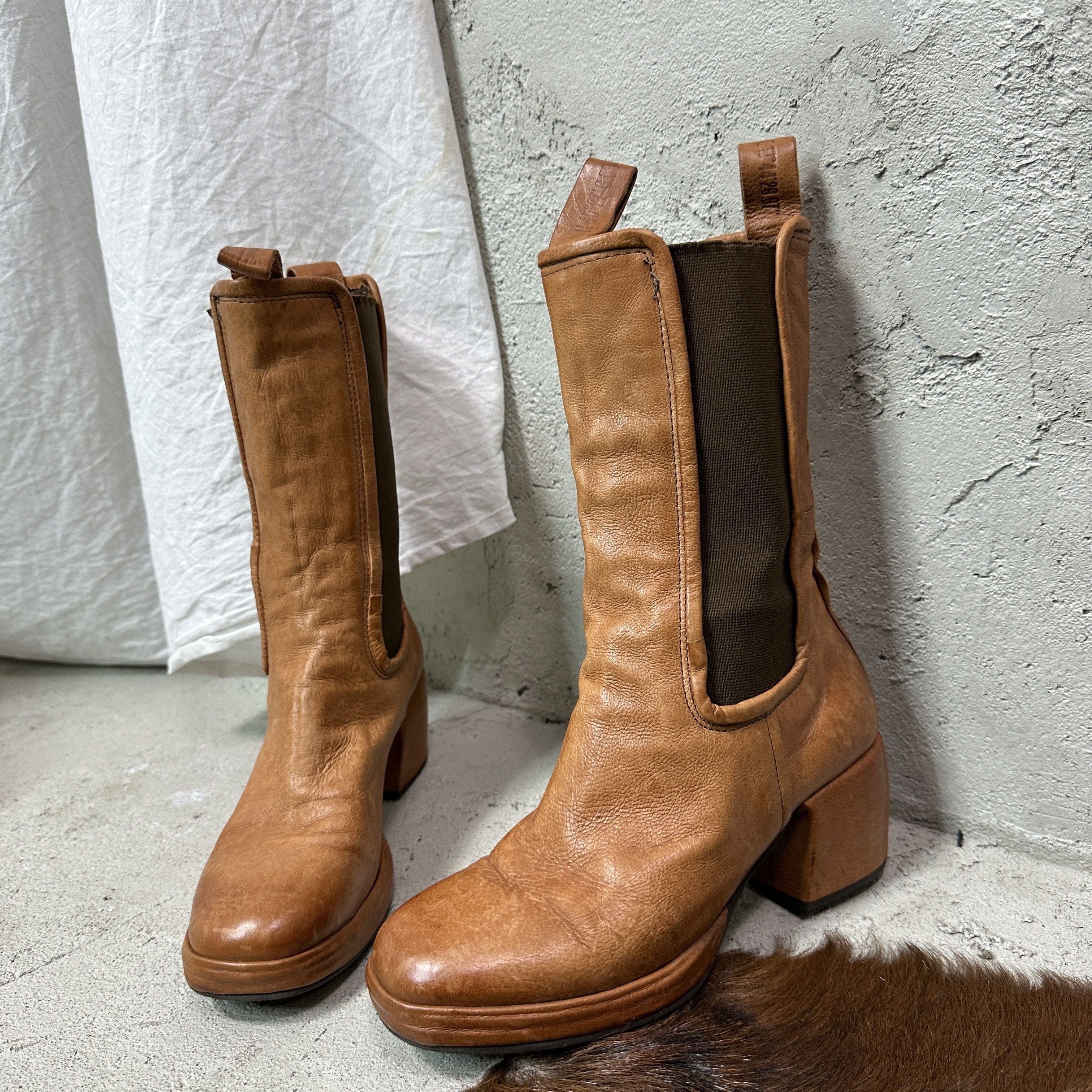 A.S.98 Vintage Leather Airstep A.S.98. Boots Y2K Size US 8 / IT 38 - 2 Thumbnail