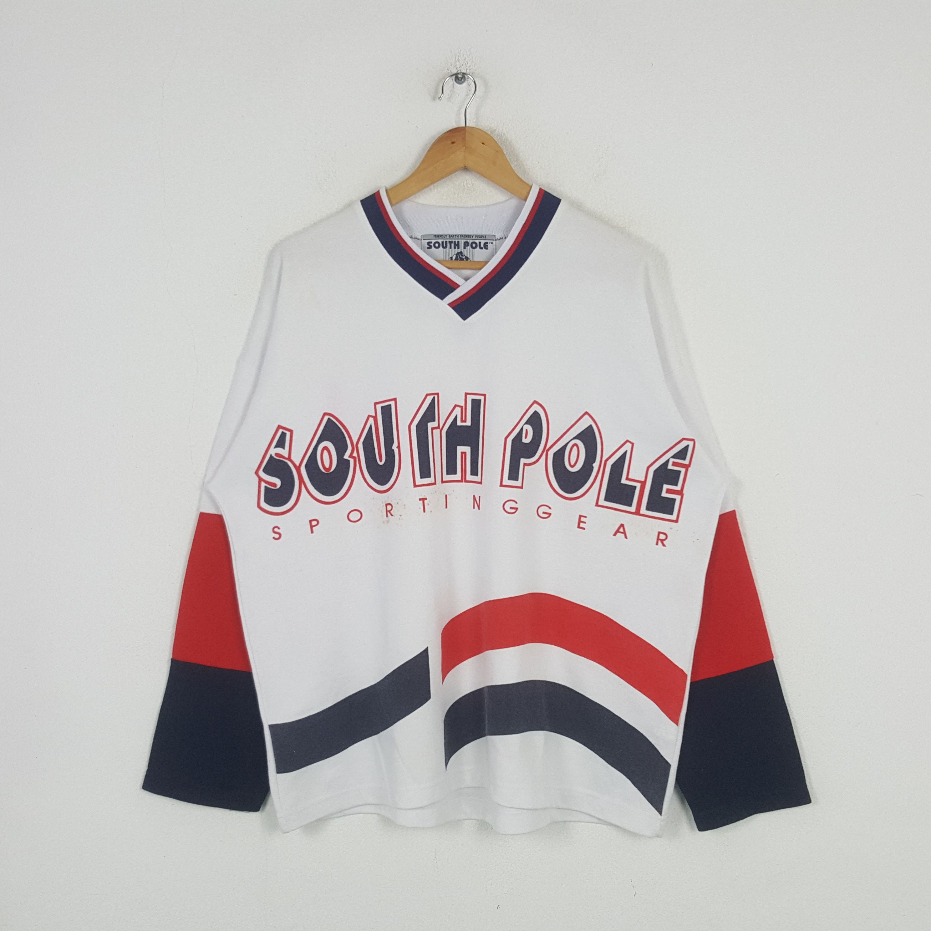 Southpole Vintage South Pole Sporting Gear Sweatshirt C295N18 Size US XL / EU 56 / 4 - 1 Thumbnail