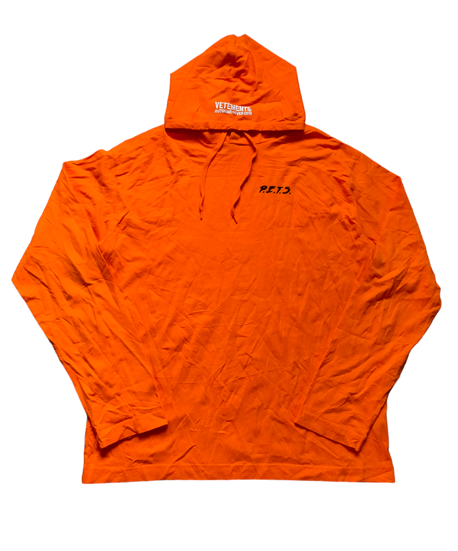 Vetements Vetements Pets Orange Hoodie Size US XS / EU 42 / 0 - 4 Thumbnail