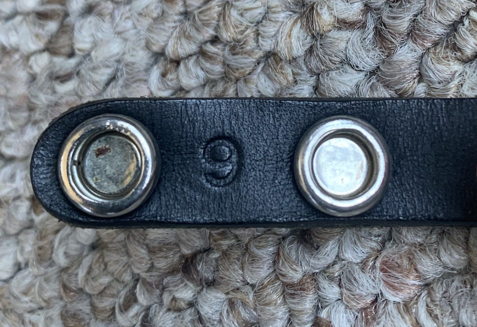 Chrome Hearts Chrome Hearts Adjustable Leather Silver Snap Bracelet Size ONE SIZE - 11 Thumbnail