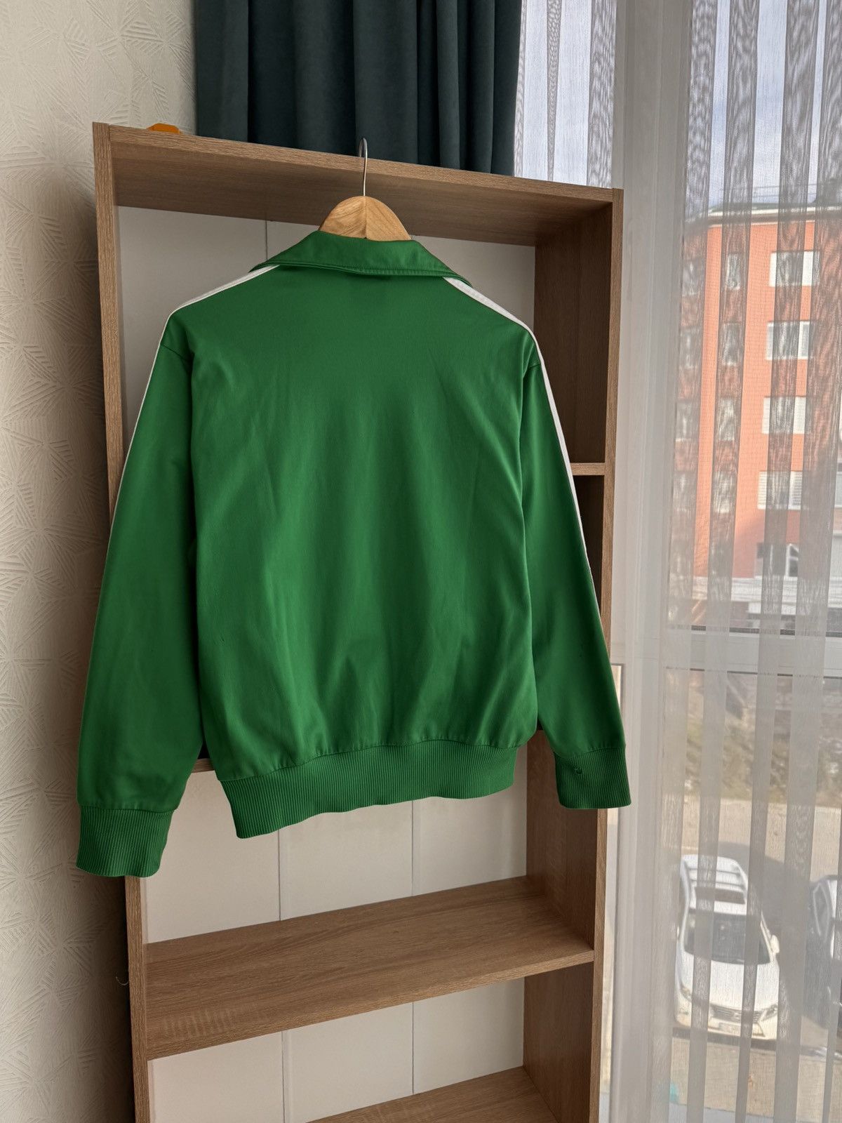 Adidas × Vintage Vintage Adidas Firebird Three Stripes Green Classic Jacket Size US S / EU 44-46 / 1 - 6 Thumbnail