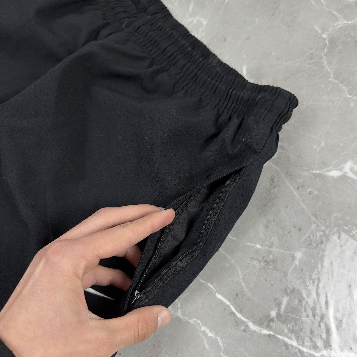 Nike Y2k Nike Nylon Pants Black/Green Size S Size US 30 / EU 46 - 7 Thumbnail