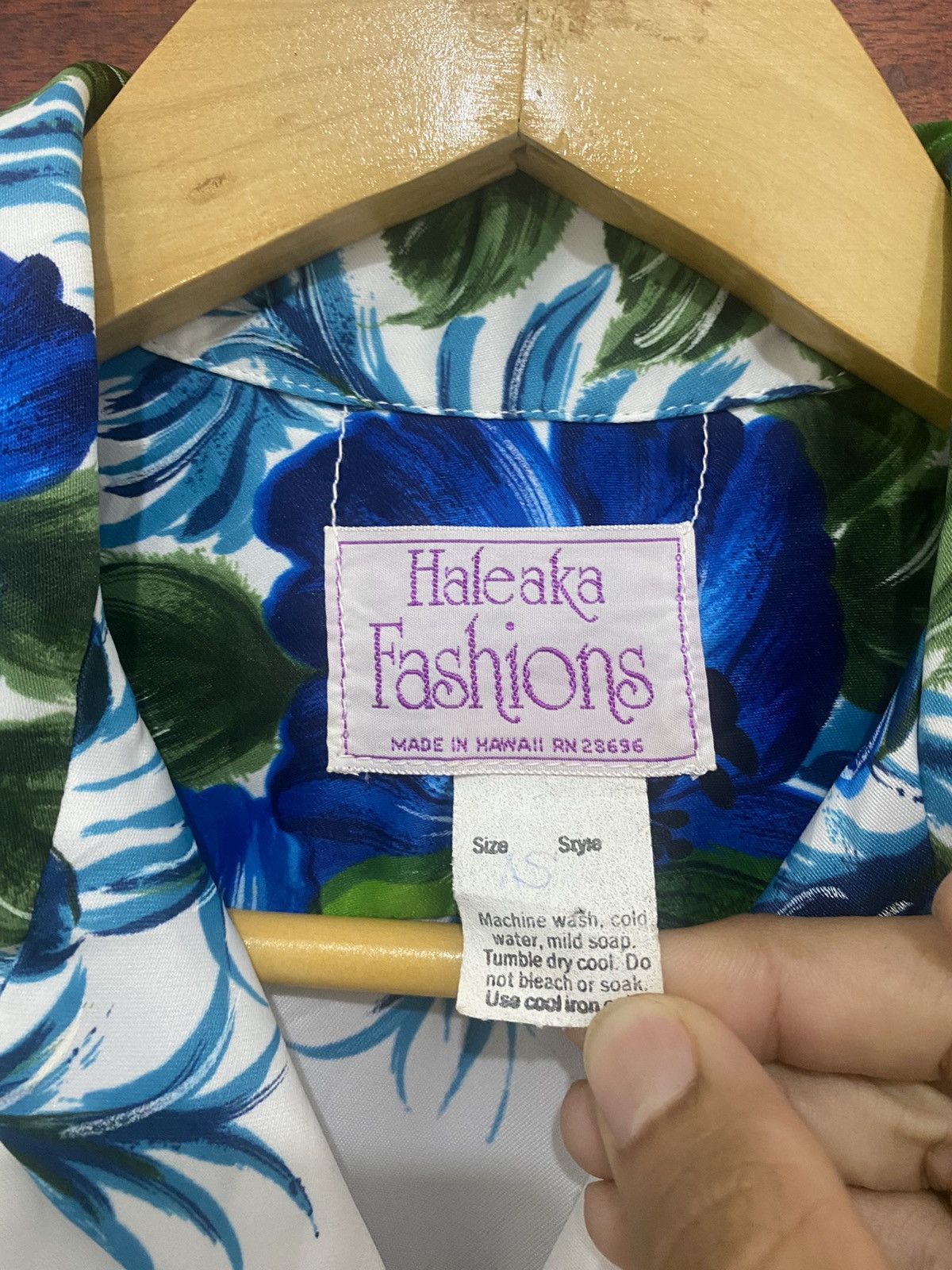 Other Vtg hawaiian hawaii Flora Shirt Button Up Size US S / EU 44-46 / 1 - 7 Thumbnail