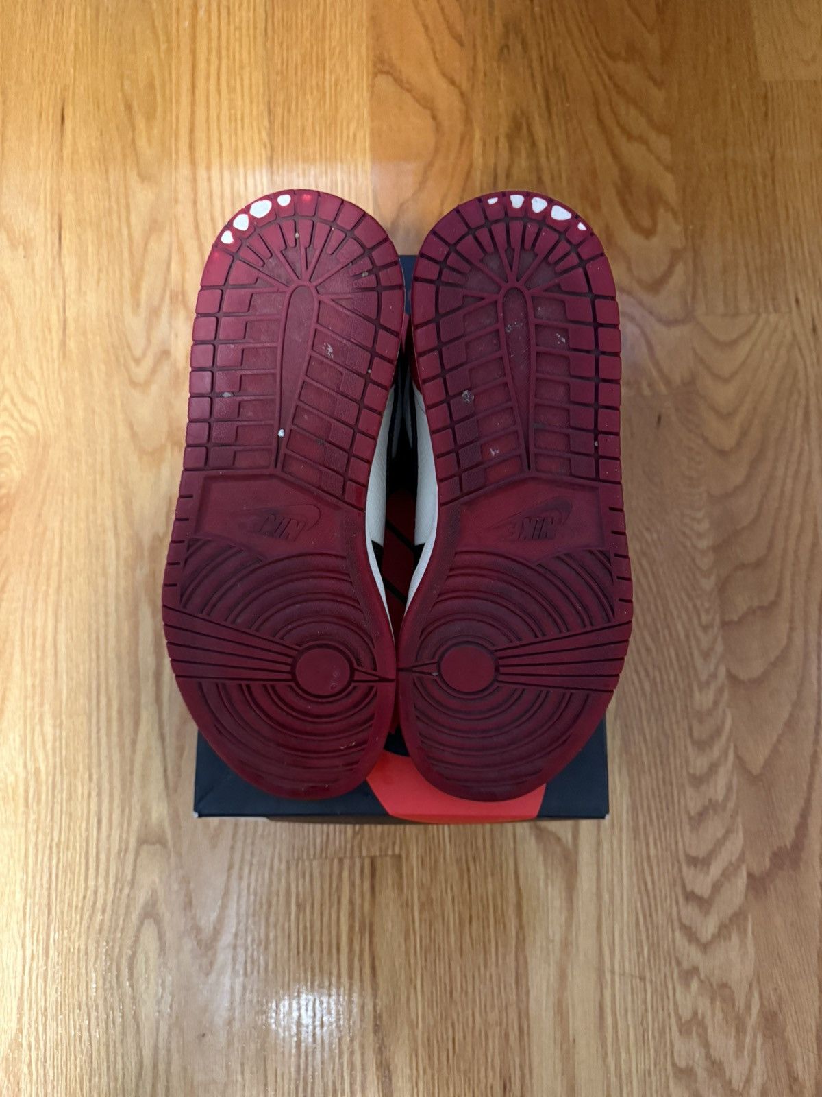 Jordan Brand Air Jordan 11 Bred Toe 2018 Size US 12 / EU 45 - 6 Thumbnail