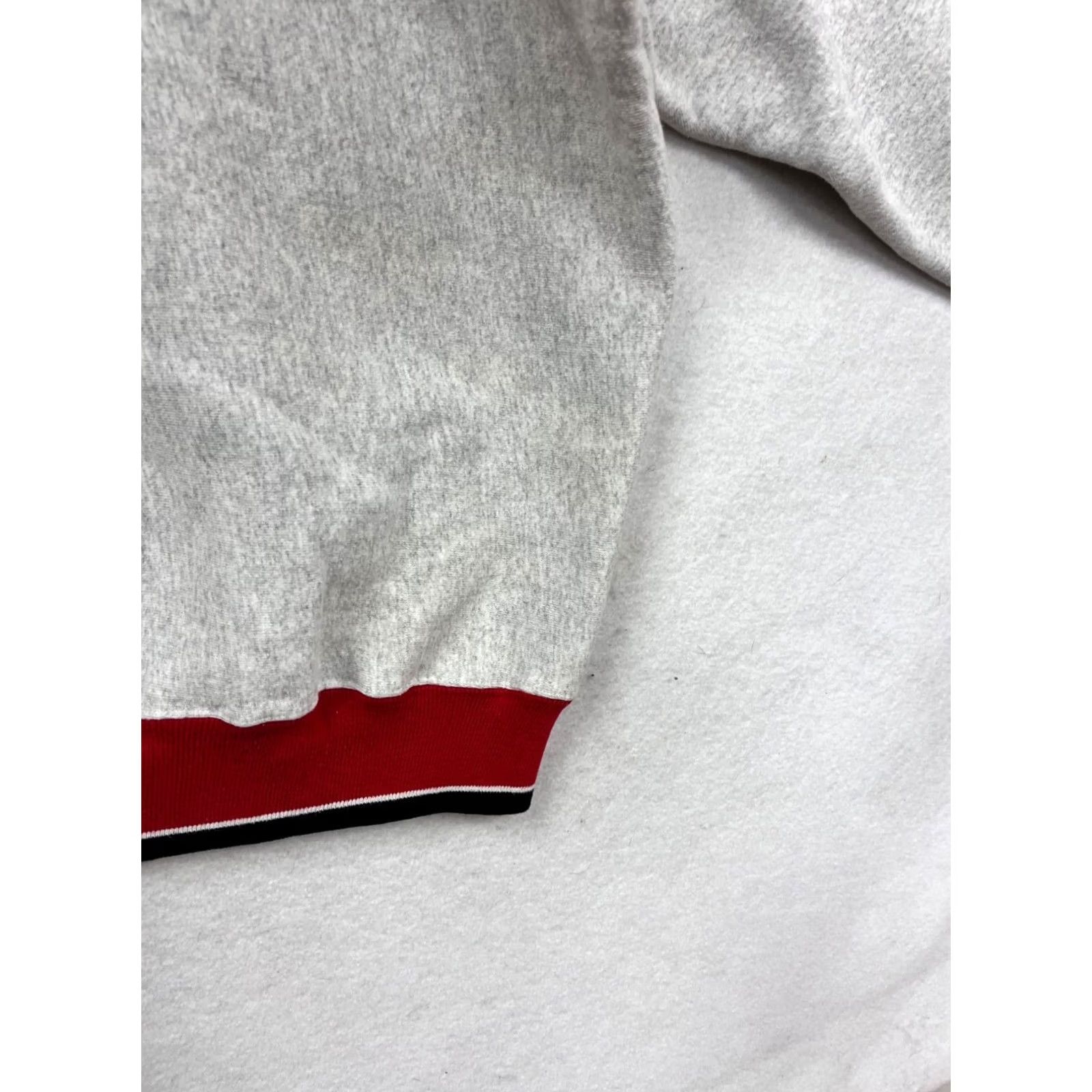 Vintage VINTAGE Legends Athletic Rebels Graphic Sweatshirt Gray & Red Crewneck L Unisex Adults Pullover Winter Apparel Mens Womens Size US L / EU 52-54 / 3 - 7 Thumbnail
