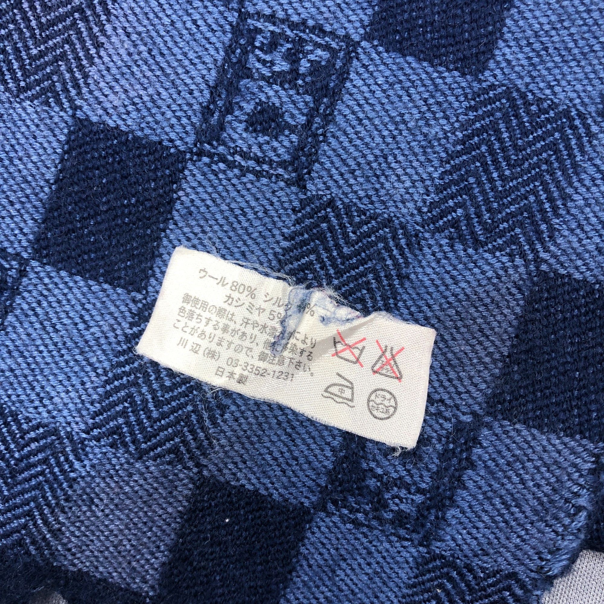 Chaps Ralph Lauren Vintage Chaps Ralph Lauren Scarf Muffler Wool Winter Size ONE SIZE - 5 Thumbnail