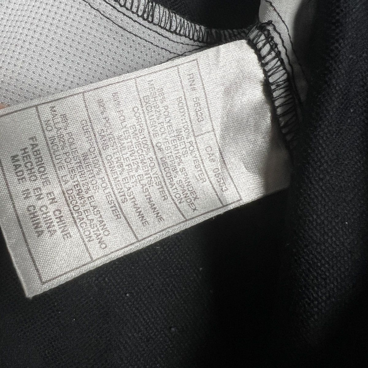 Nike × Vintage Nike Dri-Fit Athletic Shorts M Black White Zipper Pocket Size US 34 / EU 50 - 10 Thumbnail
