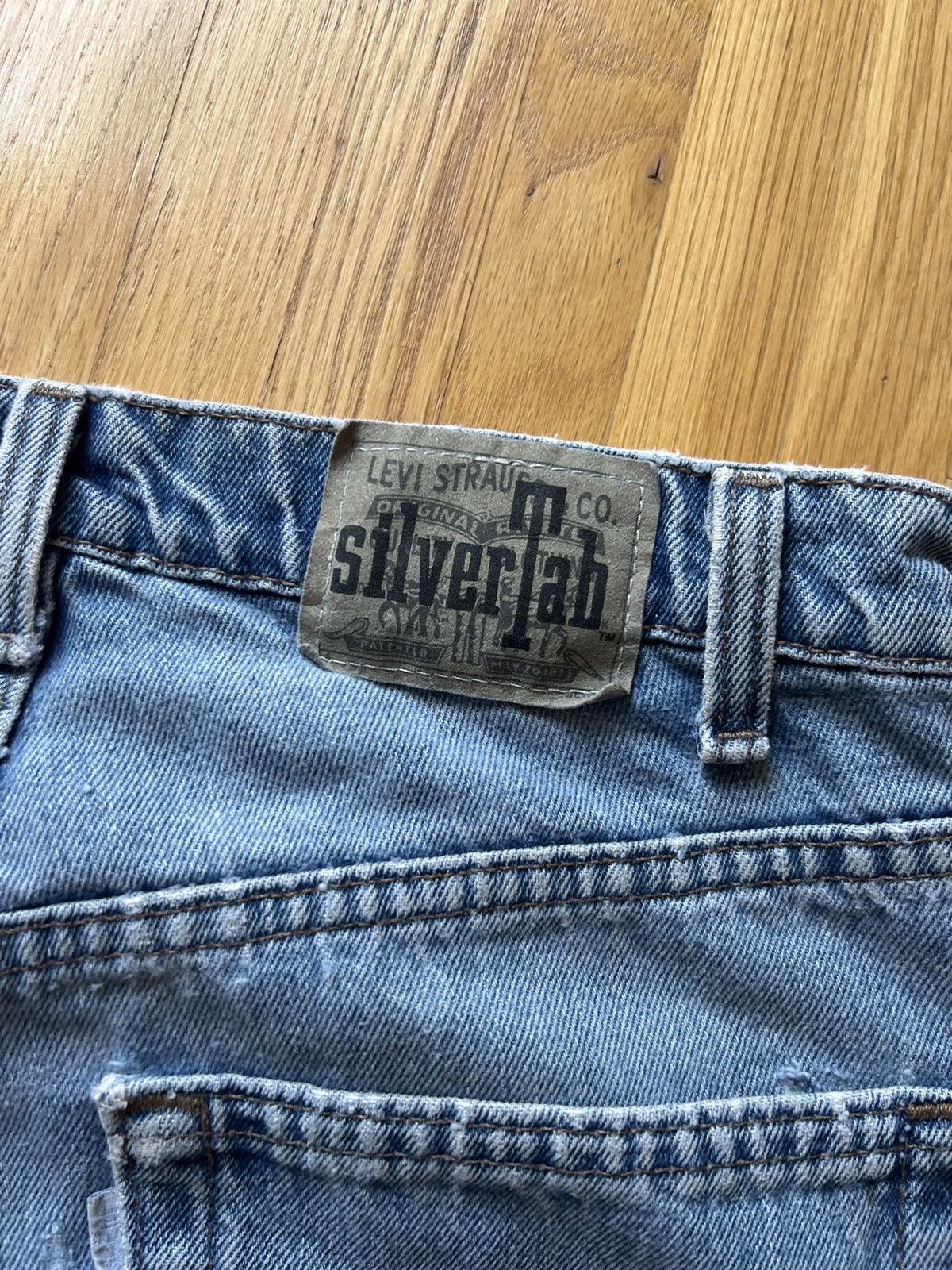 Levi's Vintage Levi’s Silver Tab Denim Light Blue Size US 33 - 5 Thumbnail