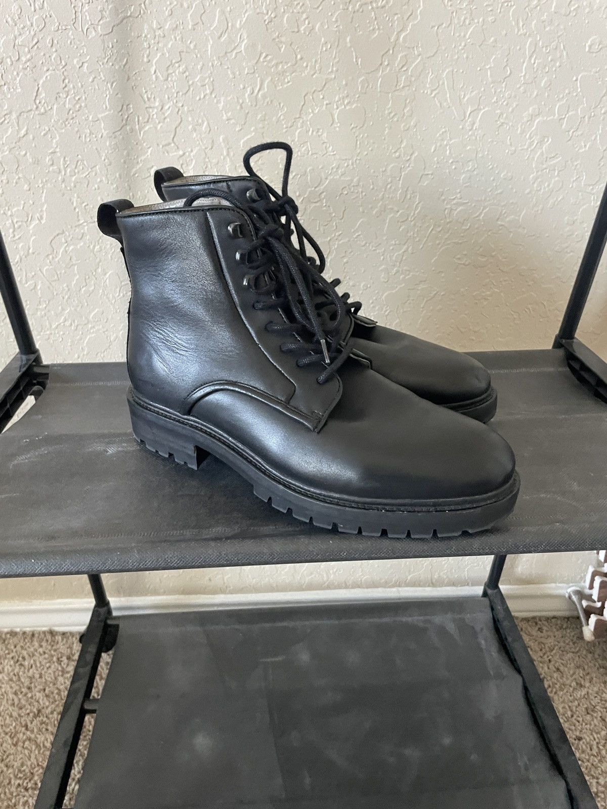 Allsaints Black Leather Ankle boots Size US 8 / EU 41 - 3 Thumbnail
