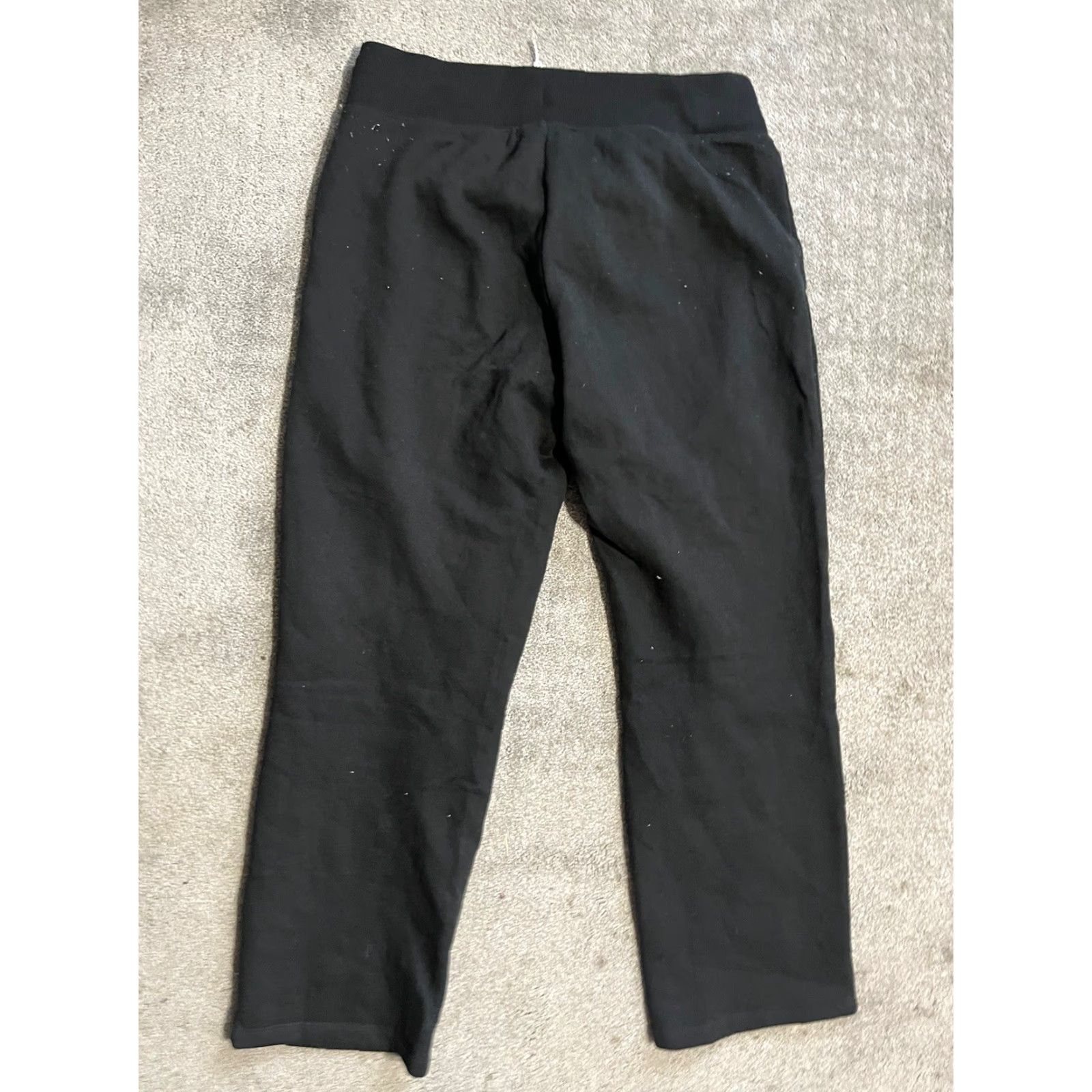 Reebok REEBOK Cozy Fleece Sweatpants Tapered Pockets Activewear Women Medium Black Size 32" / US 10 / IT 46 - 3 Thumbnail