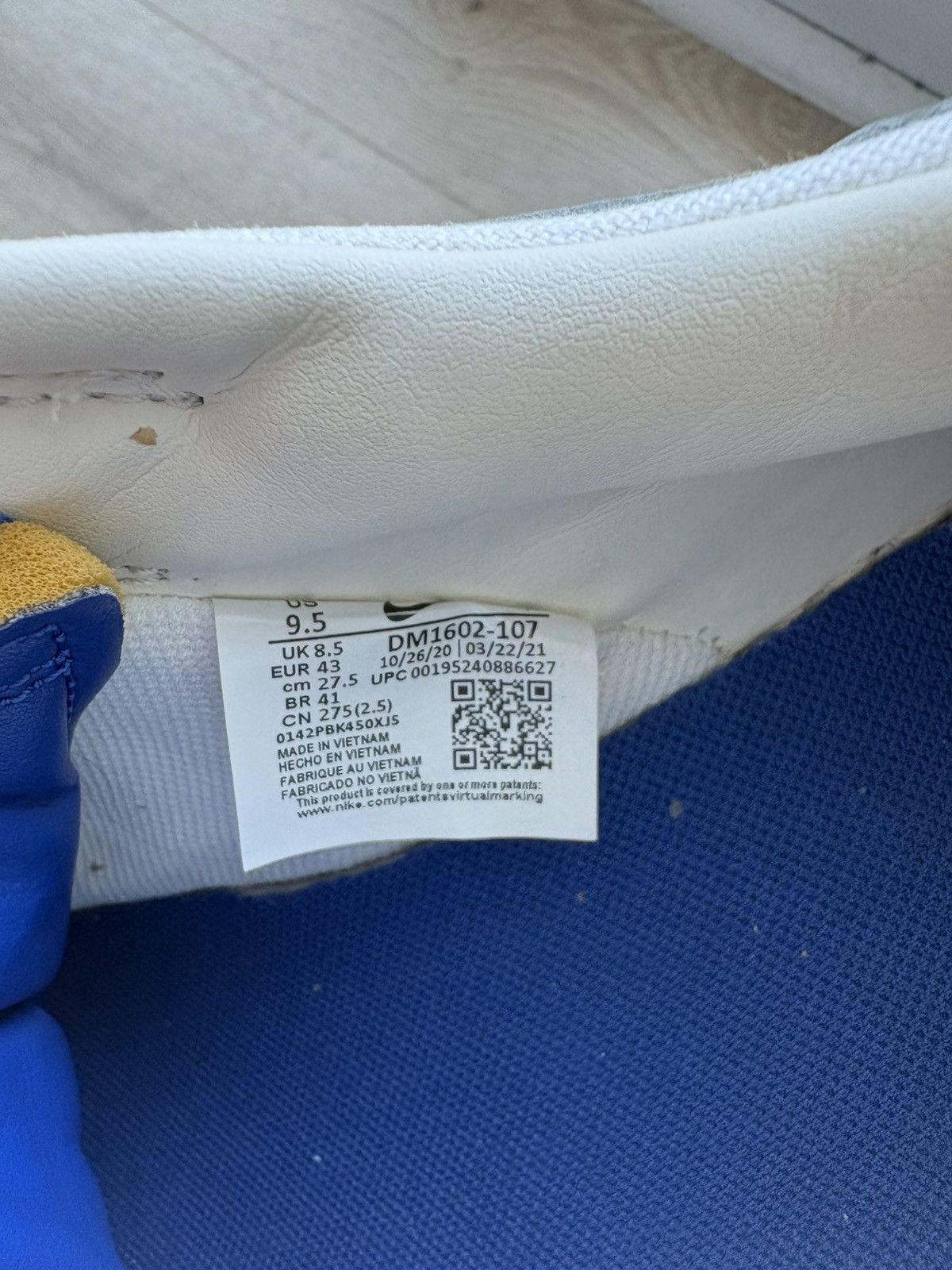 Off-White nike dunk low off white Size US 9.5 / EU 42-43 - 12 Thumbnail