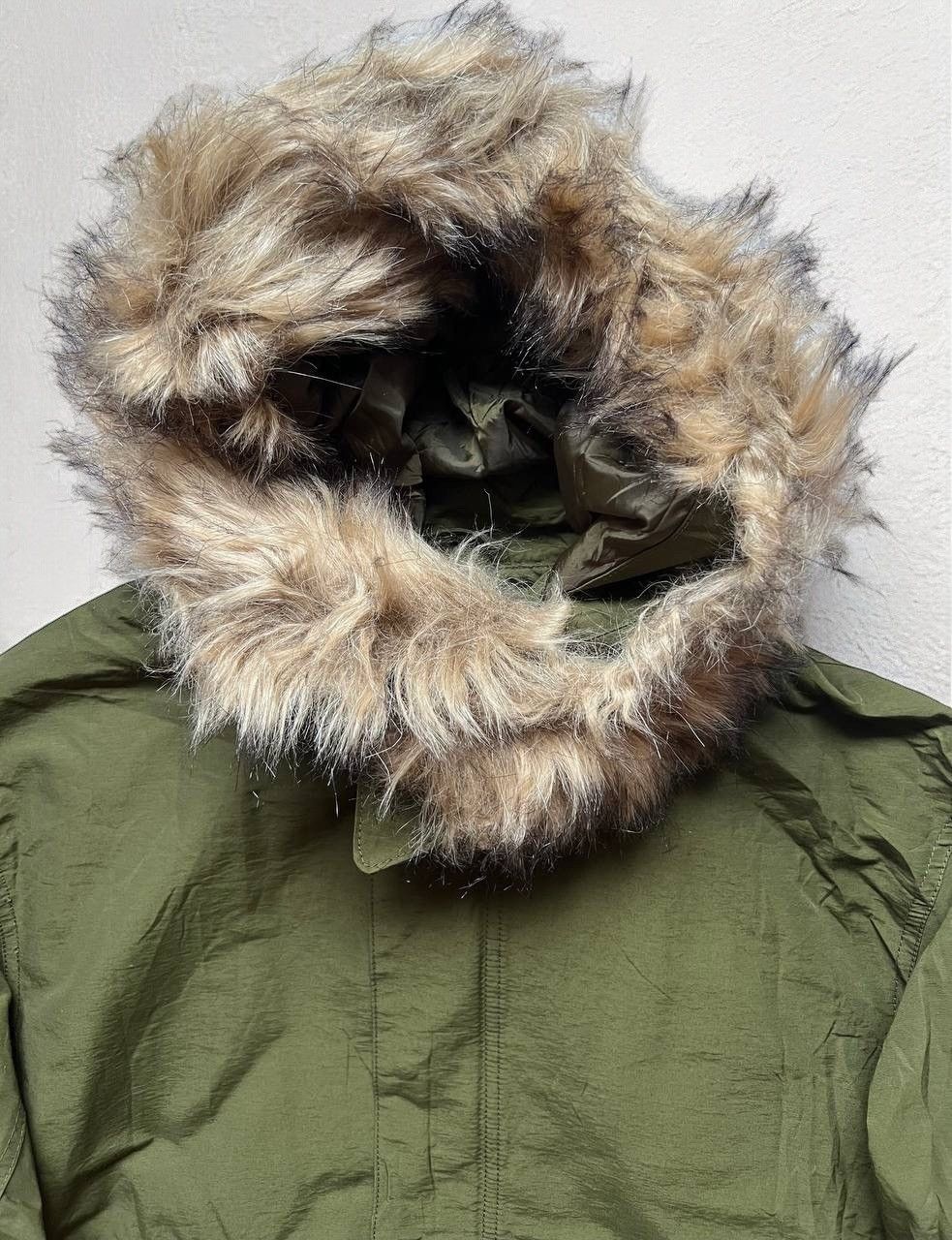 Global Work × Vintage GLOBAL WORK JAPANESE DESIGNER FISHTAIL FUR PARKA JACKET y2k Size US L / EU 52-54 / 3 - 4 Thumbnail